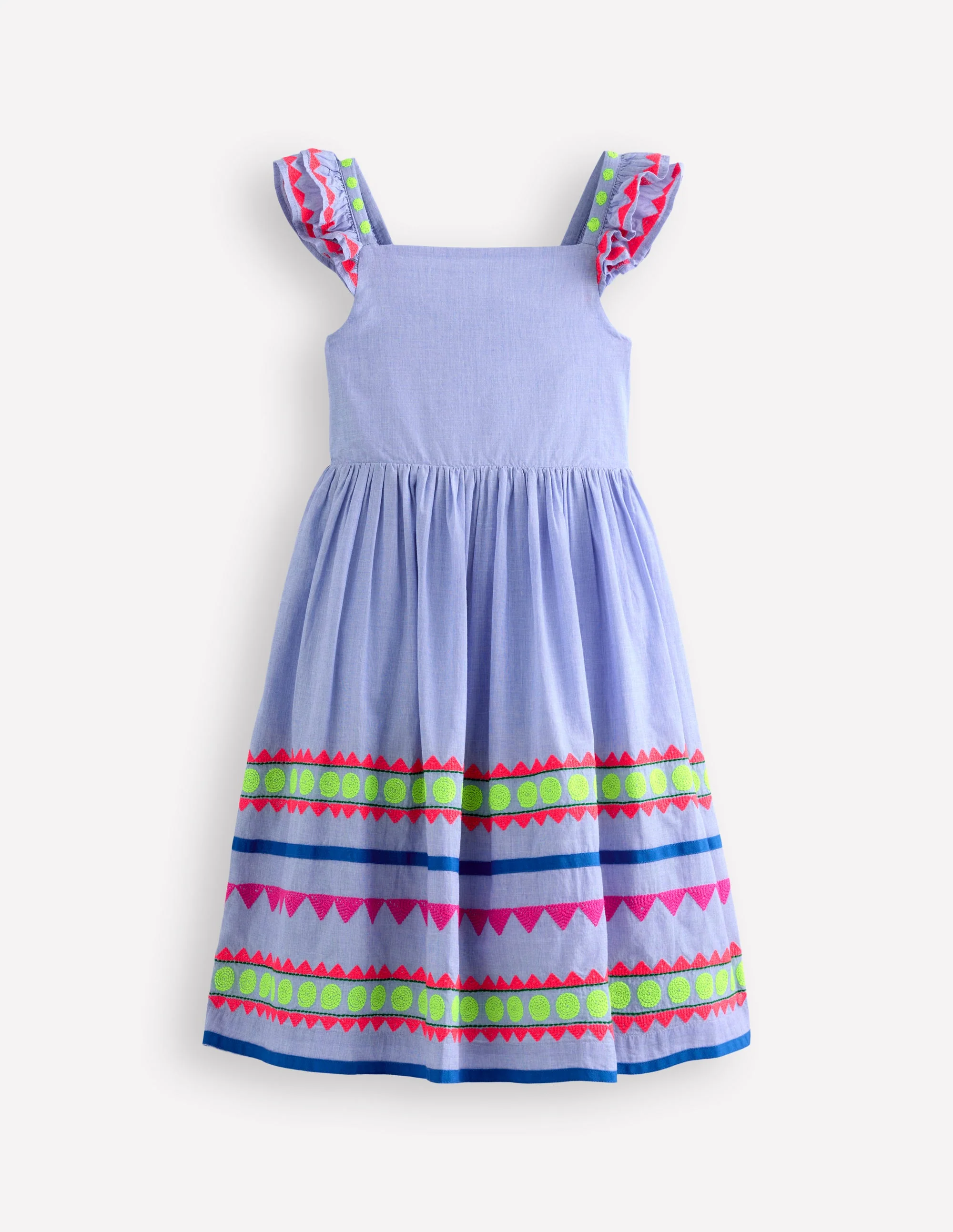 Annalisa Twirly Sundress-Aztec Print - Image 2