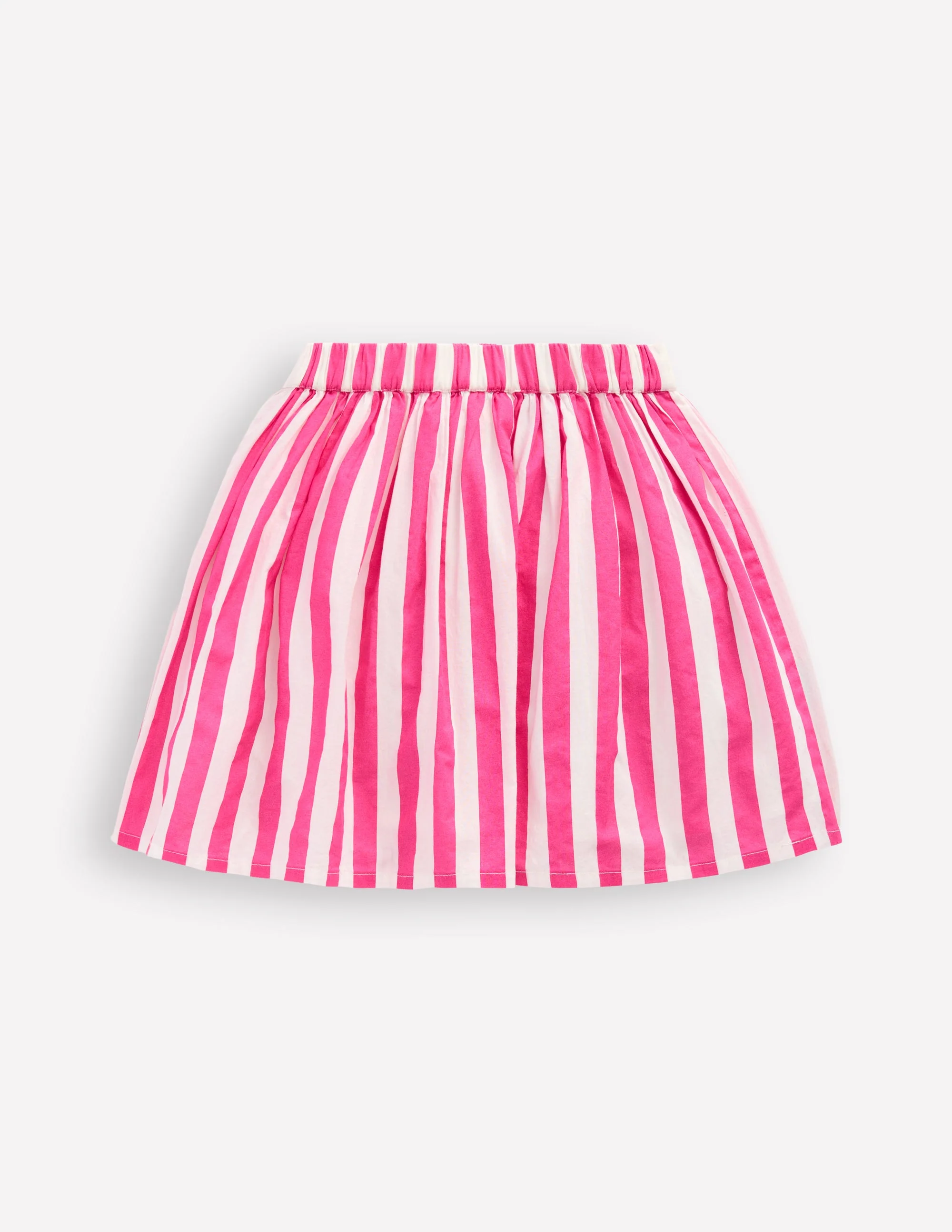 Appliqué Skirt-Fruit Pink Stripe - Image 2