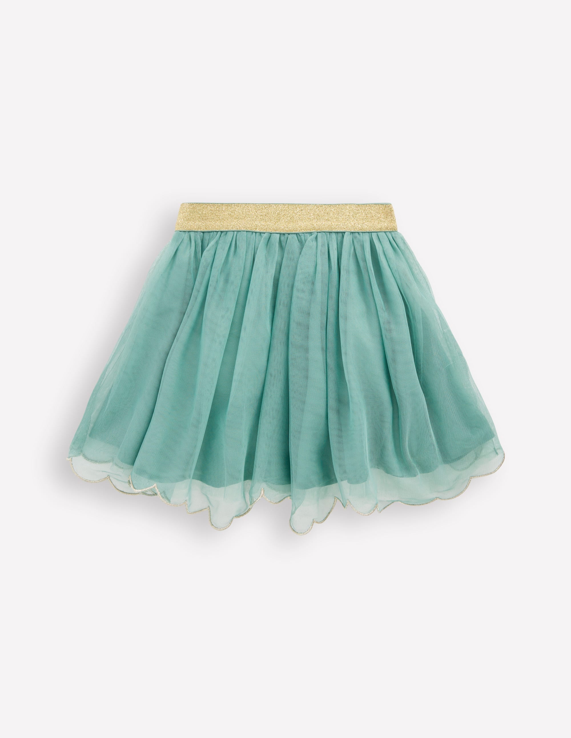 Appliqué Tulle Skirt-Eucalyptus Christmas - Image 2