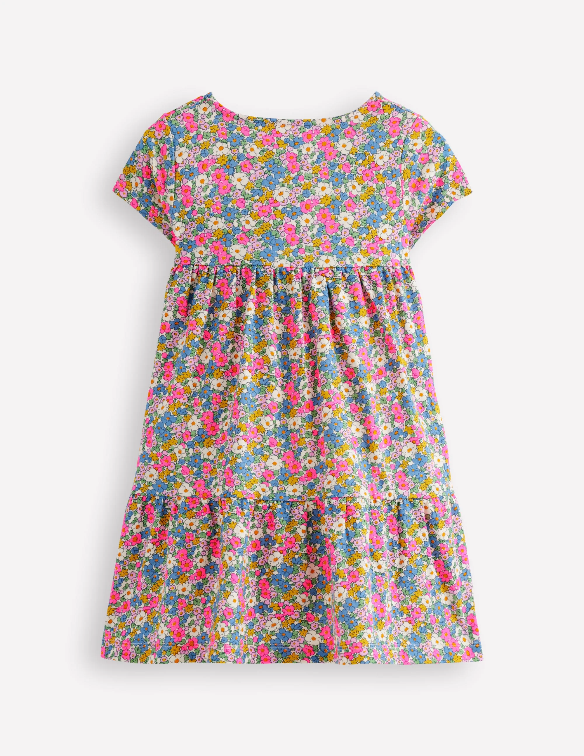 Ariel Twirly Jersey Dress-Ditsy Floral - Image 2
