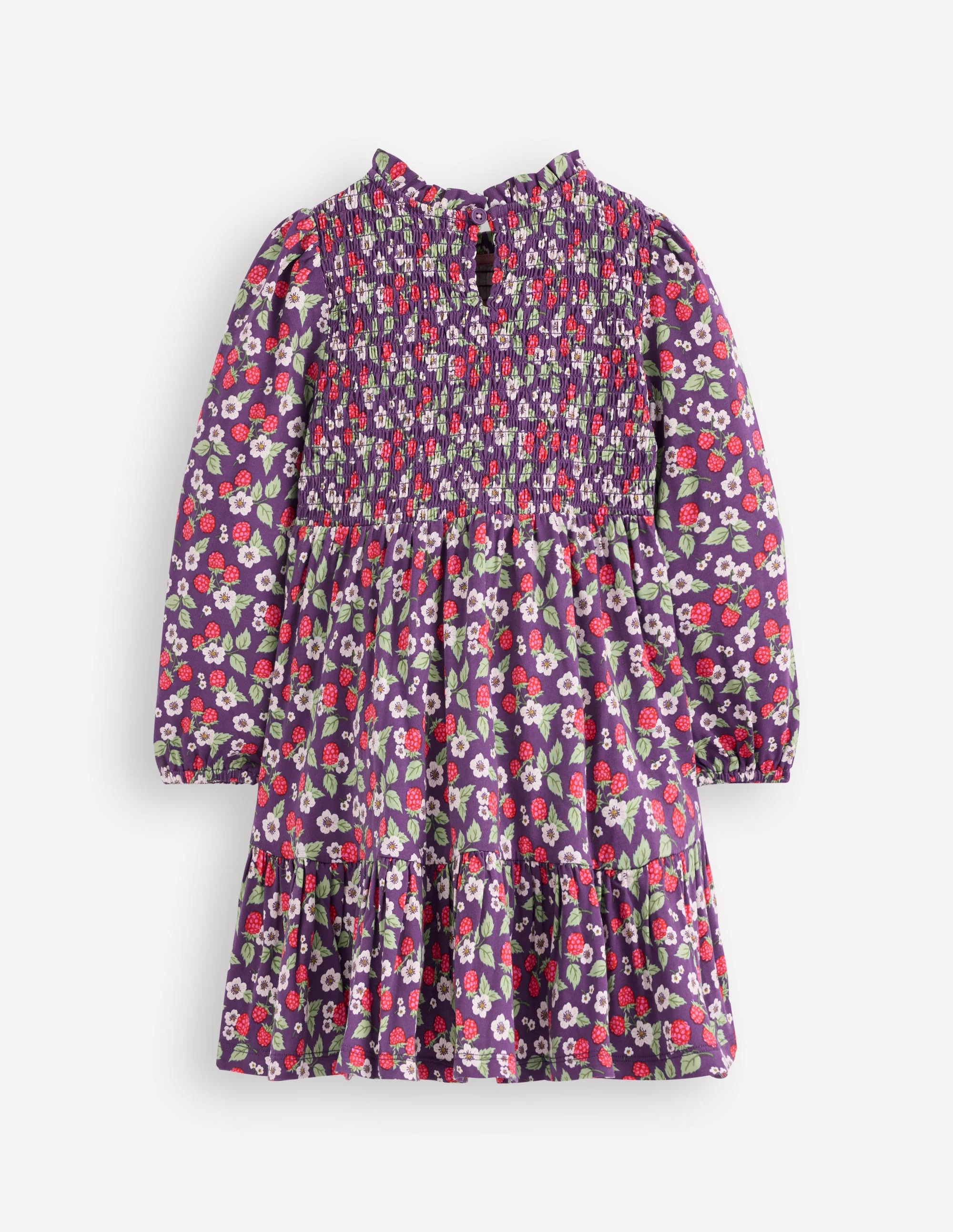 Aurora Long Sleeve Dress-Mystical Purple Vintage Berry - Image 2