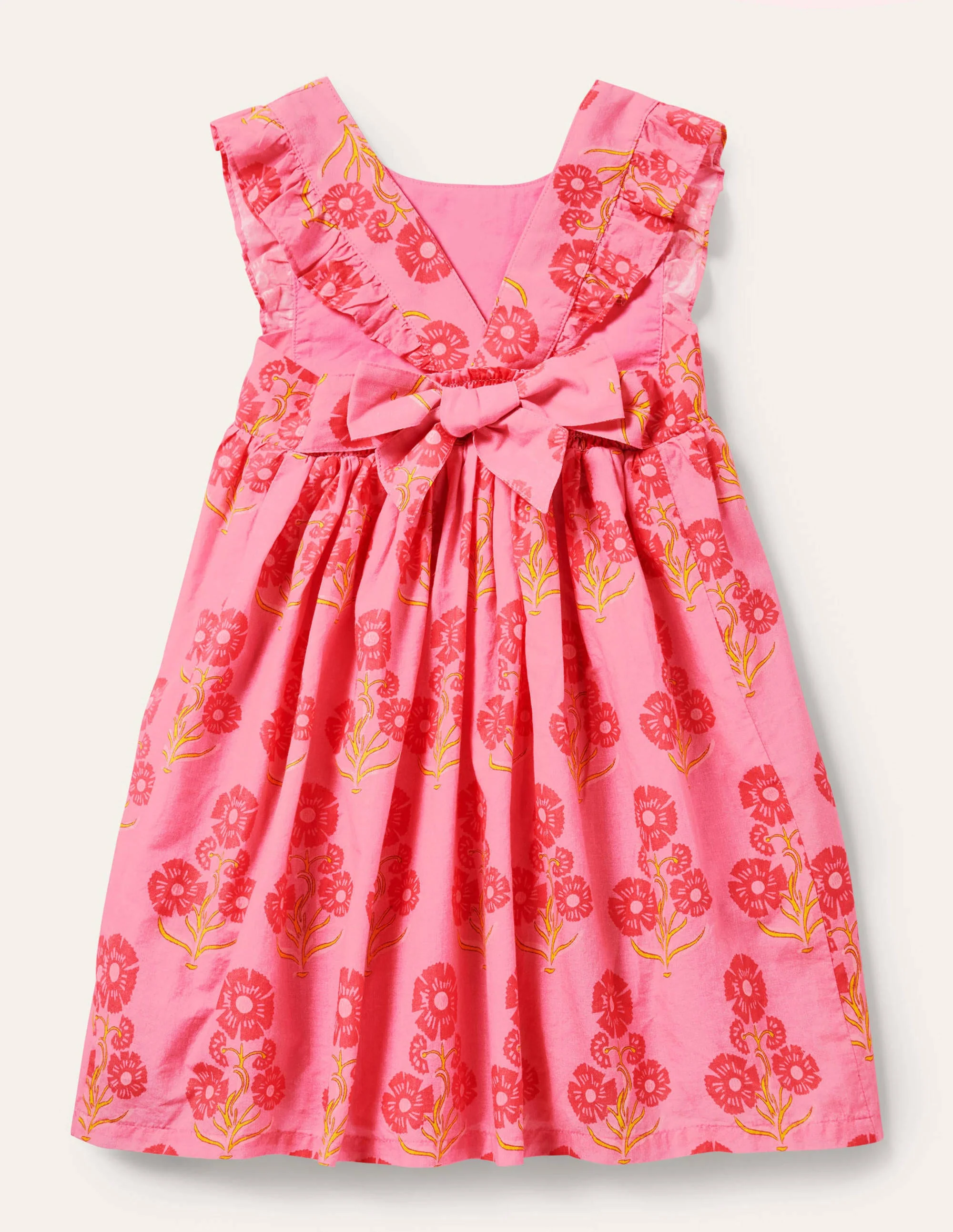 Bow Back Dress-Molly Mahon Floral - Image 2