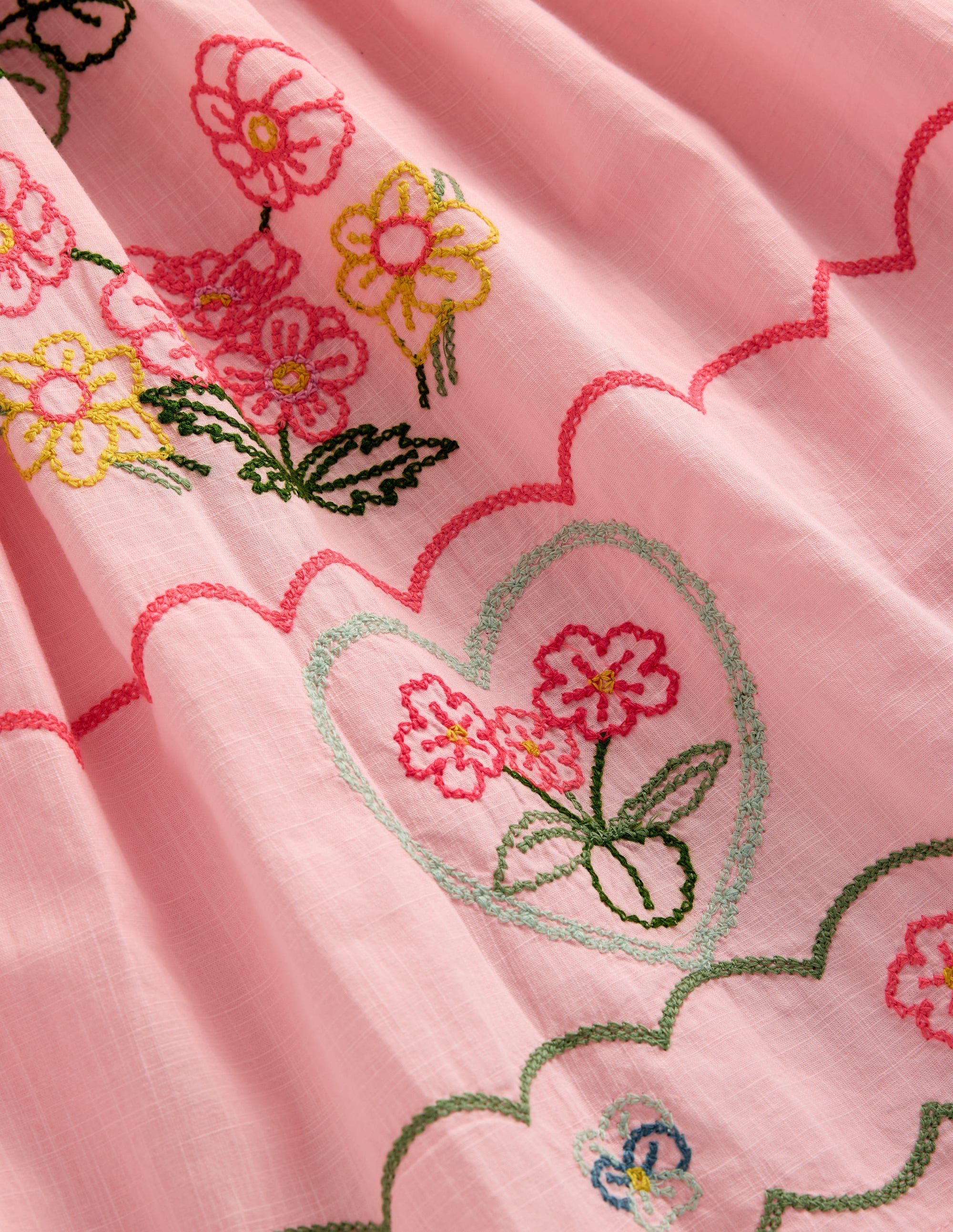 Bow Back Midi Dress-Chalk Pink - Image 4