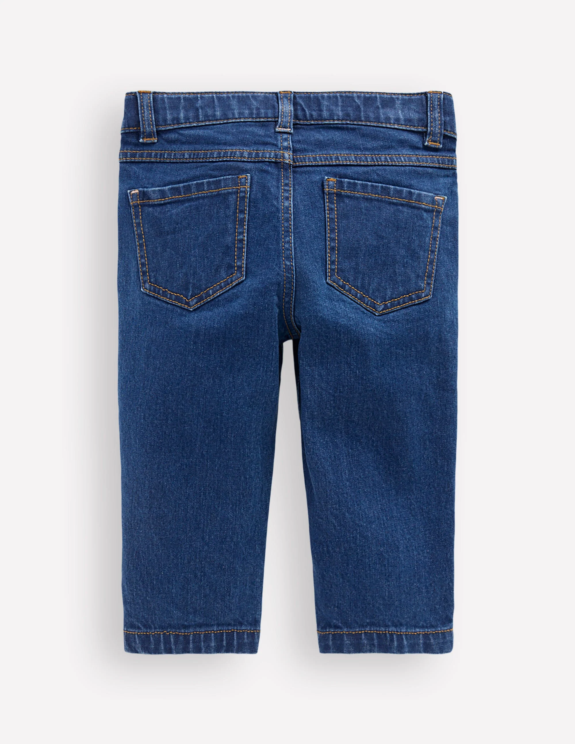 Capri Trousers-Denim Mid Wash - Image 2