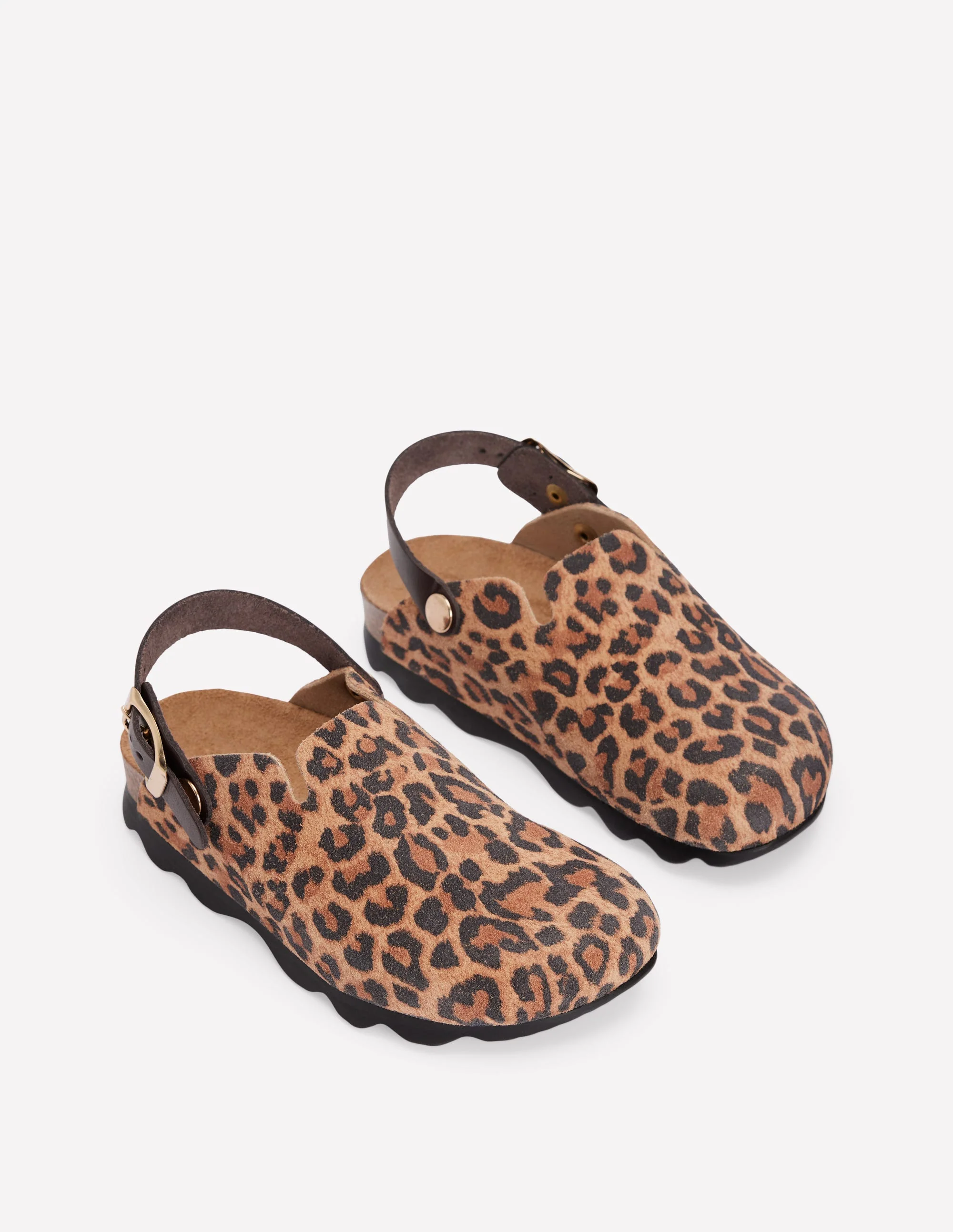 Colourblock Clogs-Leopard - Image 2