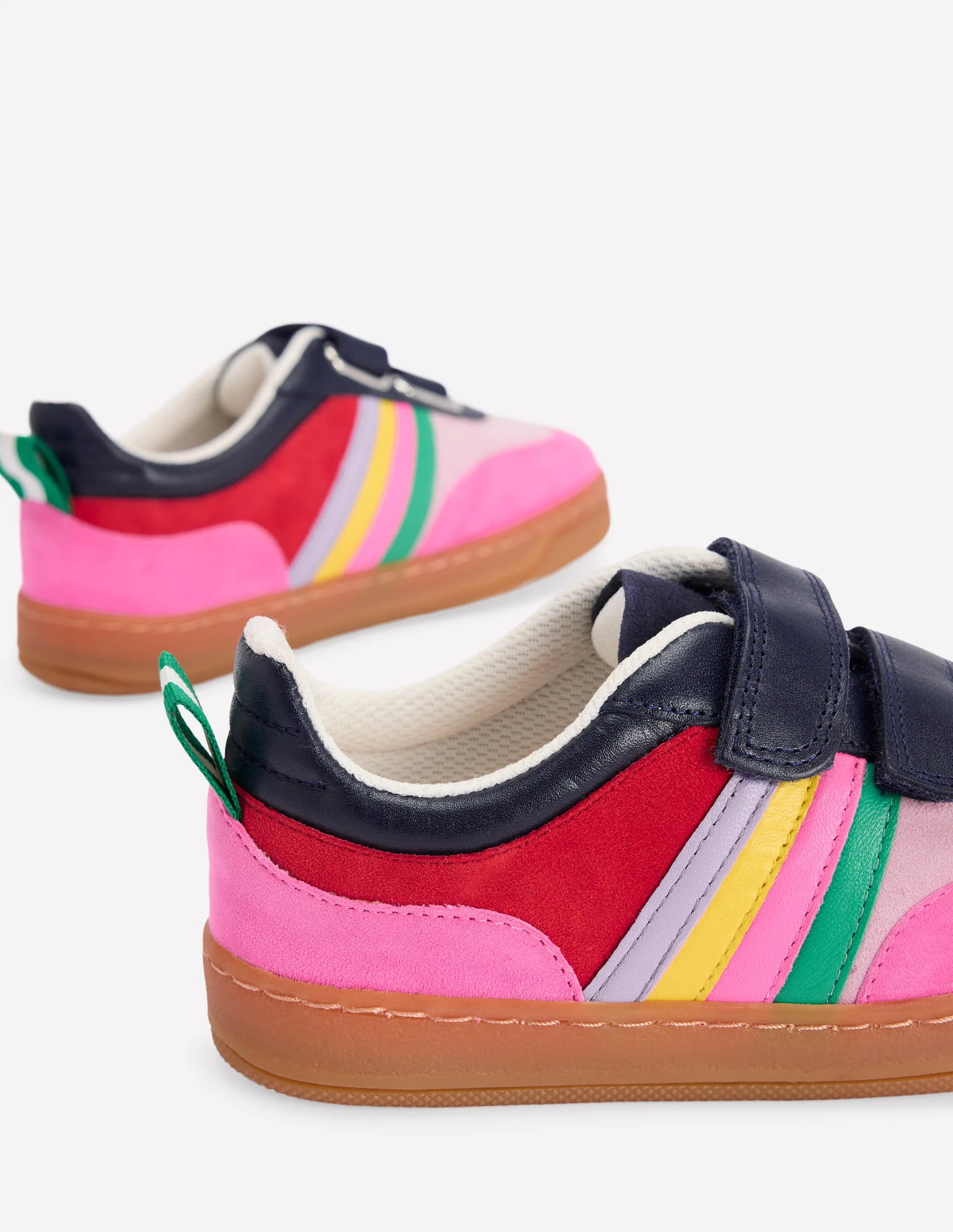 Colourblock Low Tops-Multi - Image 3