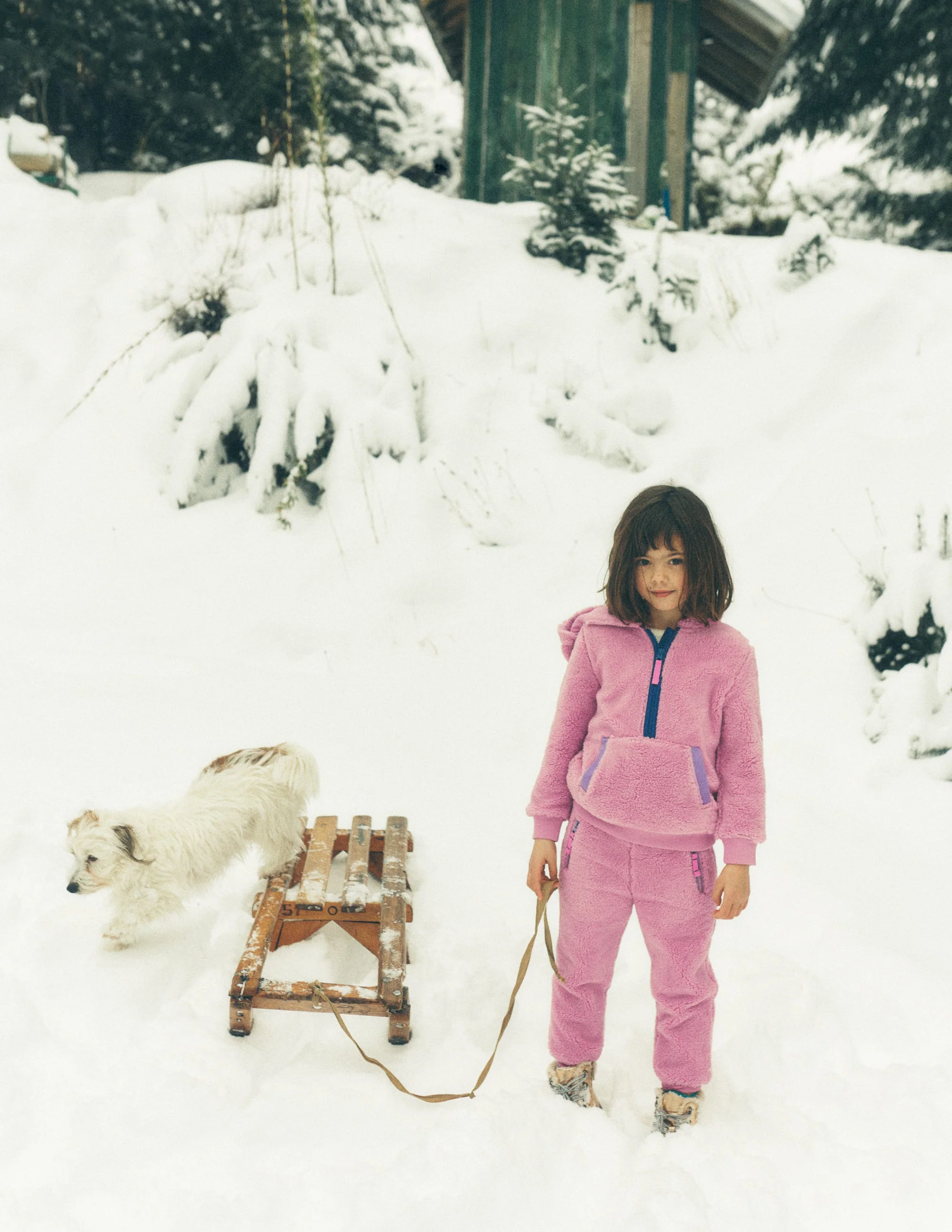 Cosy Fleece Joggers-Pink Haze - Image 4
