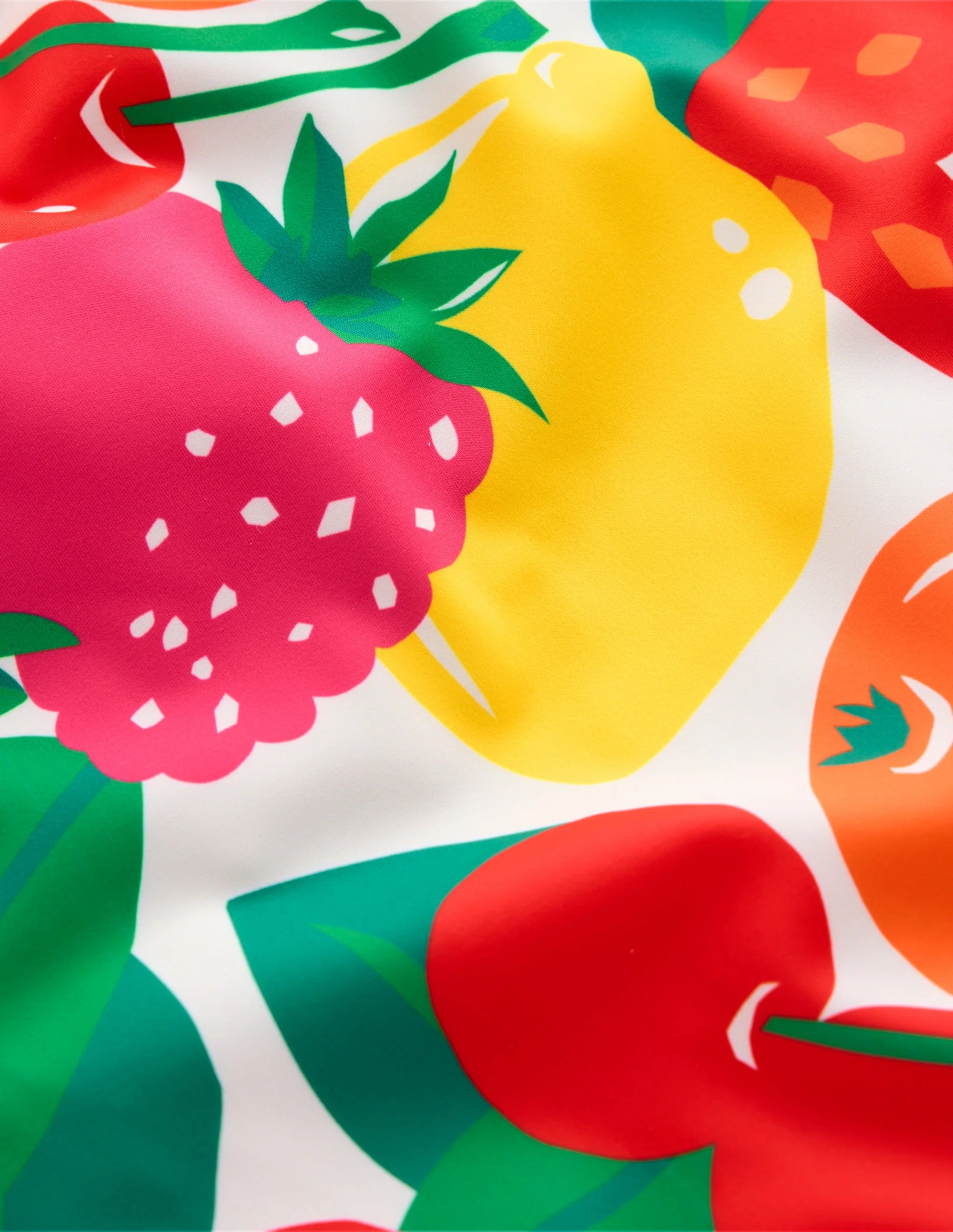 Cross-back Printed Swimsuit-Multi Giant Fruit - Image 3