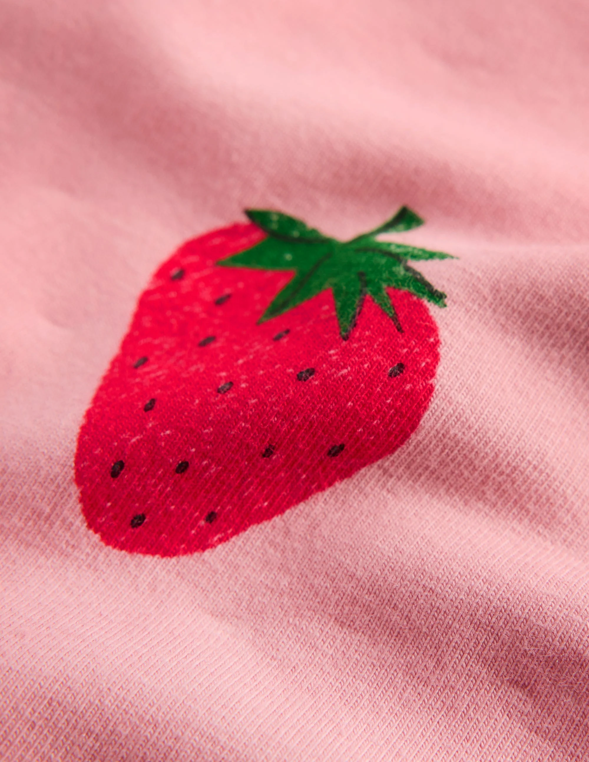 Cycling Shorts-Pink Strawberries - Image 3