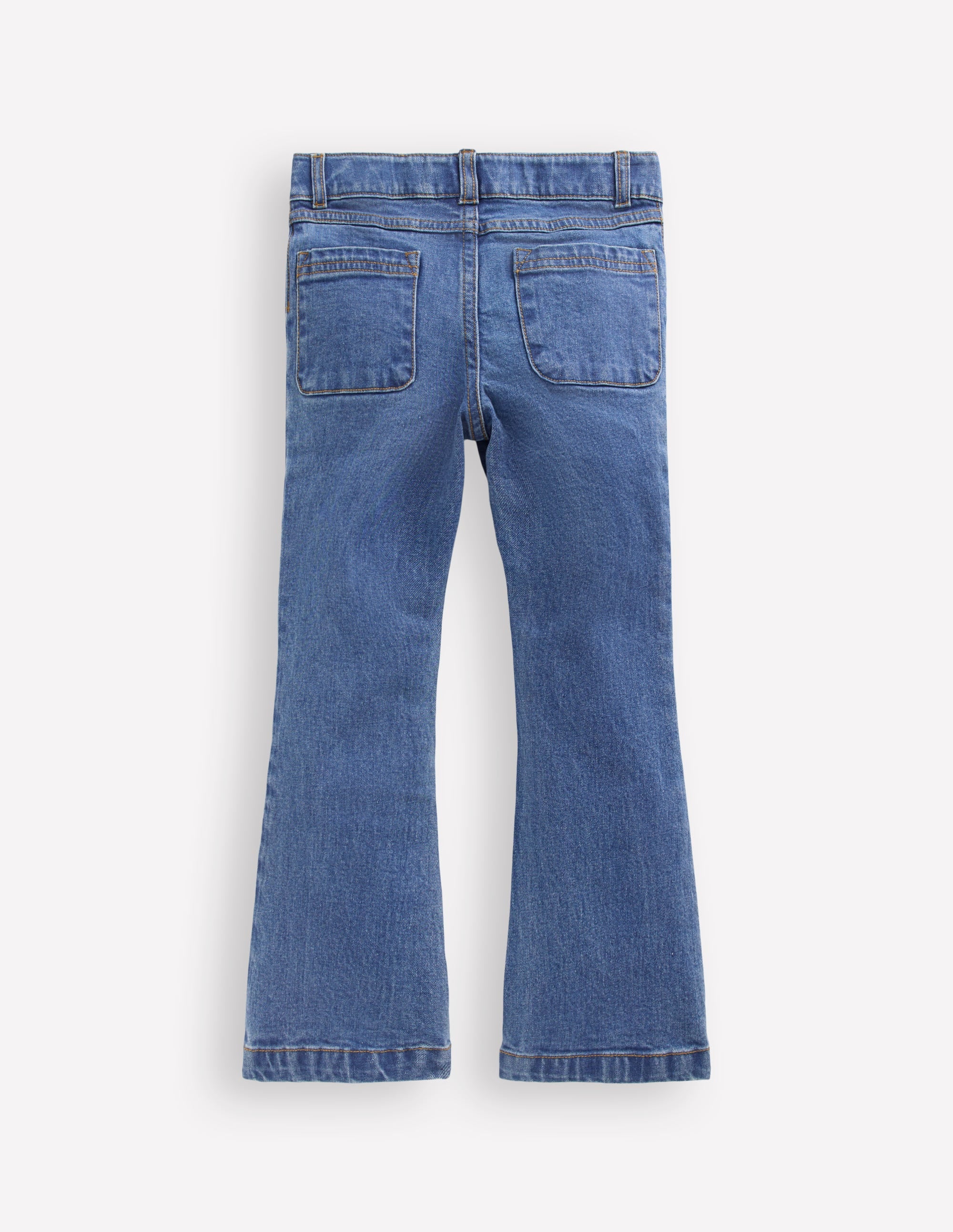 Denim Kick Flare Jean-Denim Hearts - Image 2