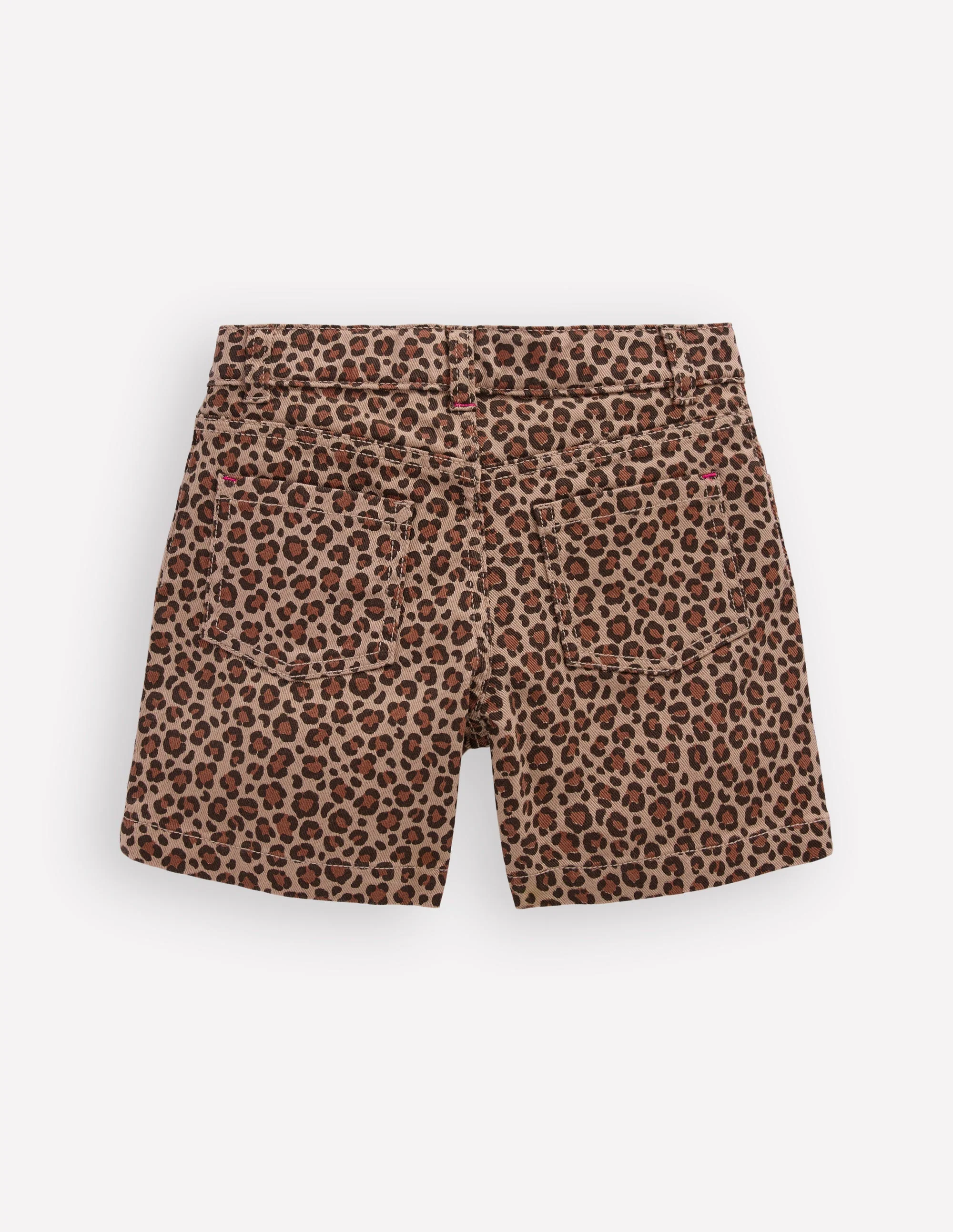 Denim Shorts-Leopard - Image 2