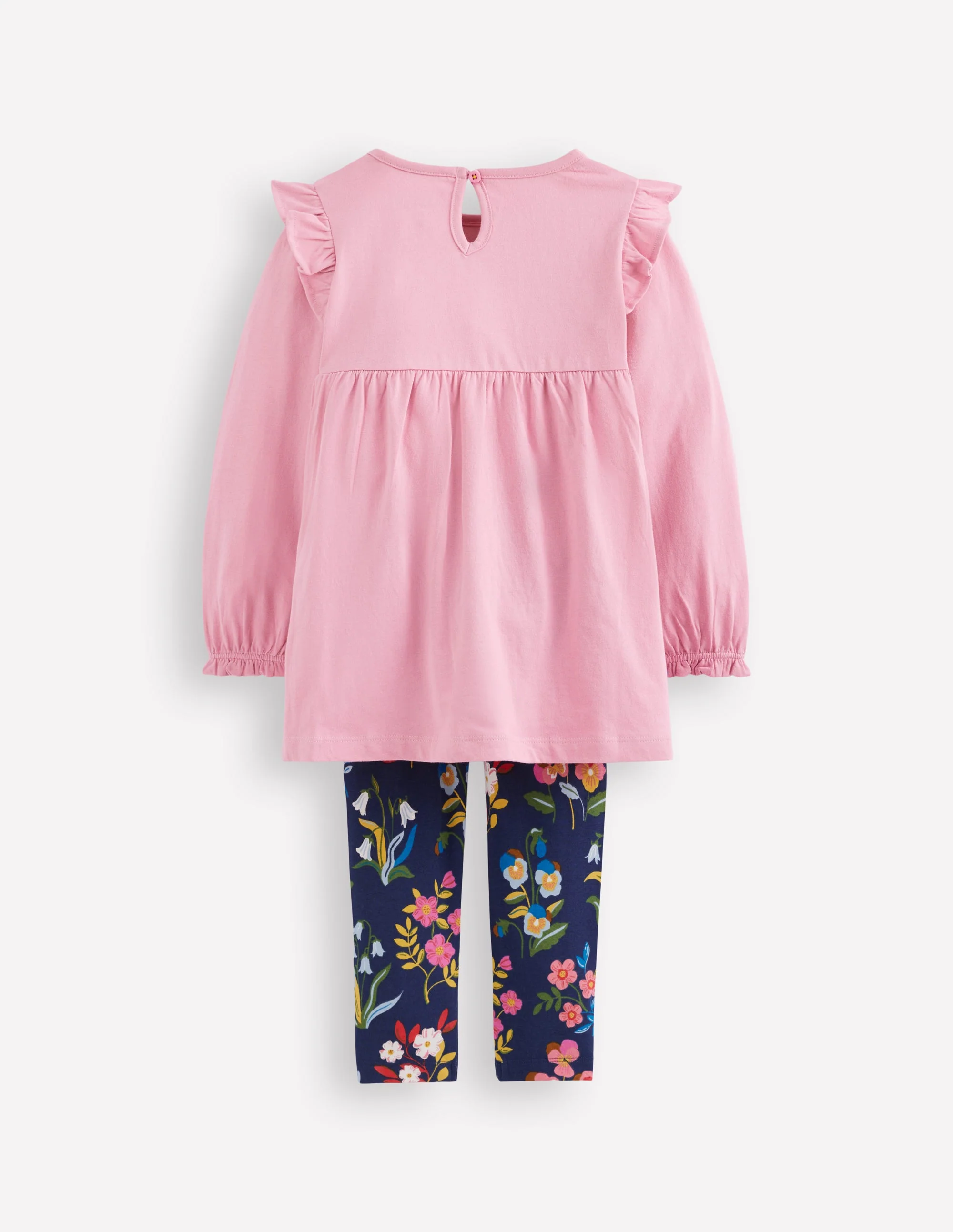 Embroidered Tunic Set-Formica Pink - Image 2