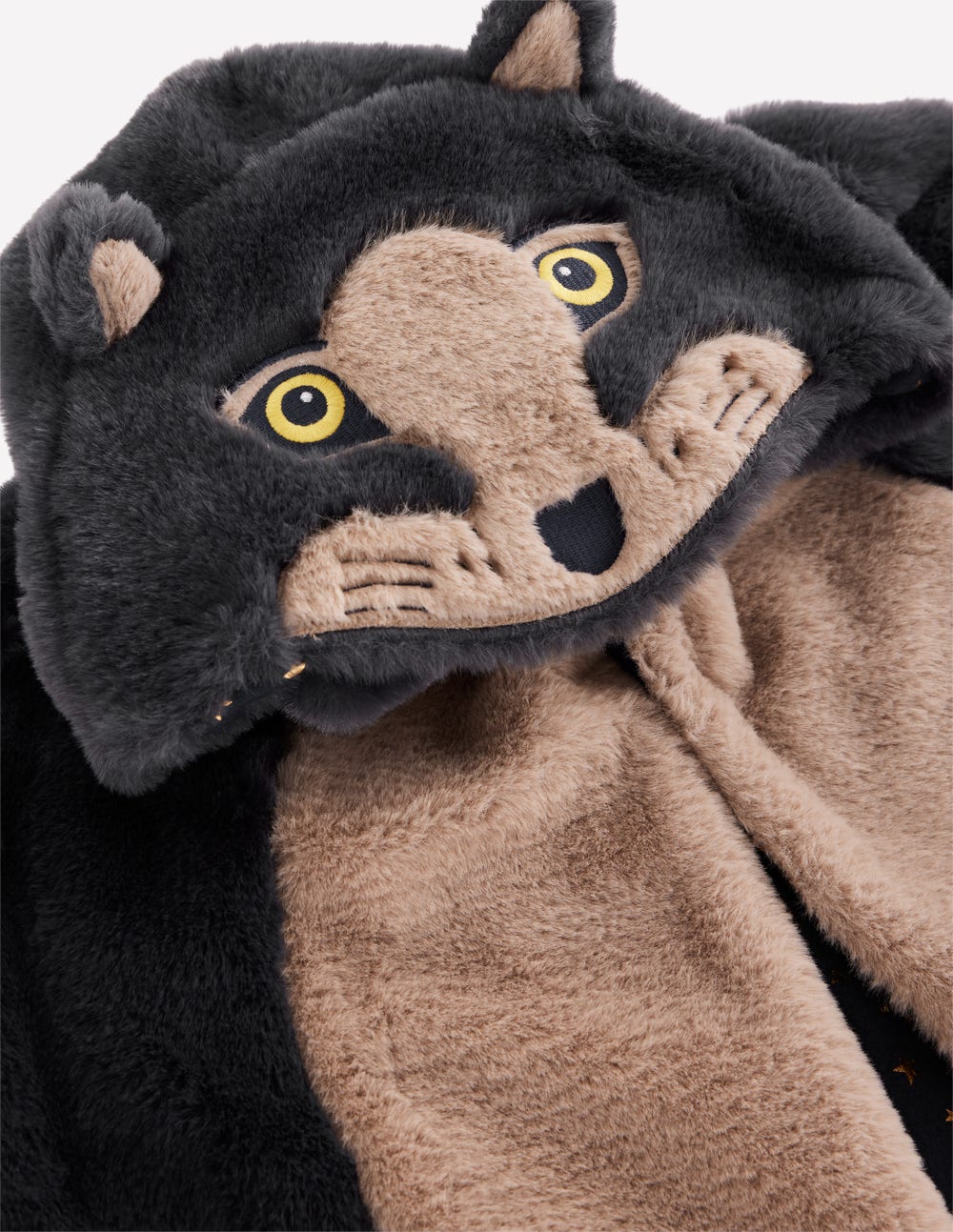 Fancy Dress Cape-Grey Wolf - Image 3