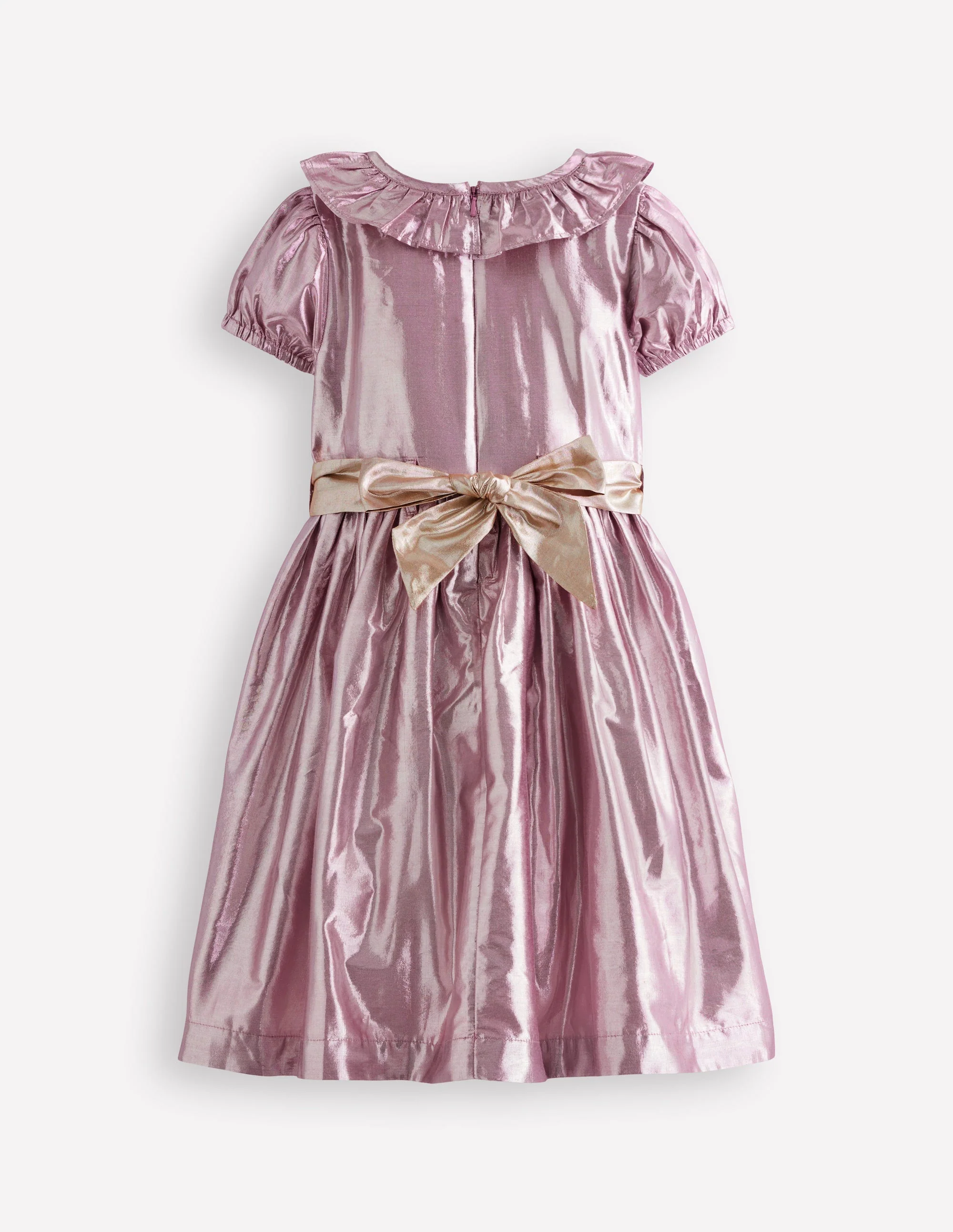 Fit & Flare Party Dress-Pink - Image 2