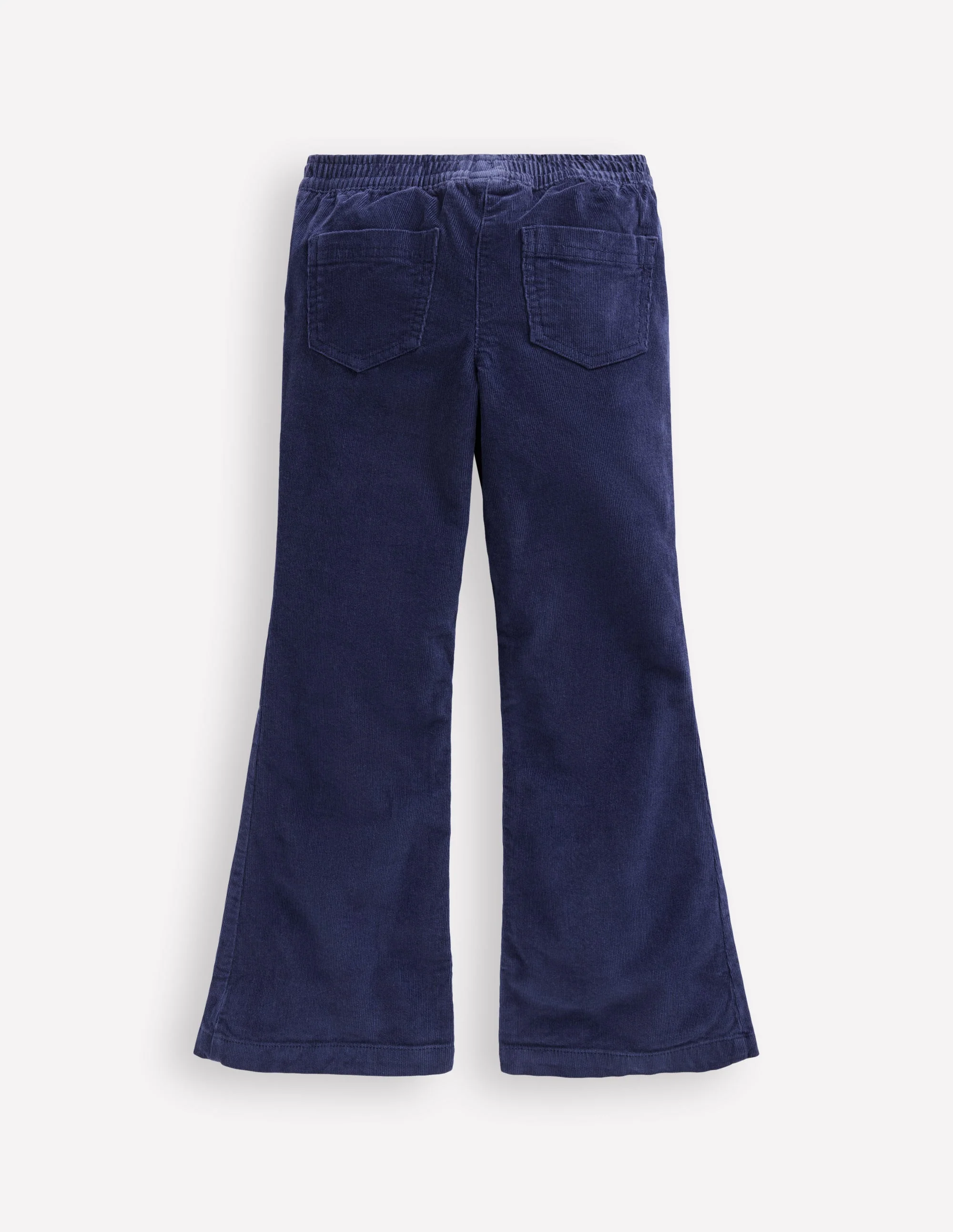 Flared Cord Legging-College Navy - Image 3