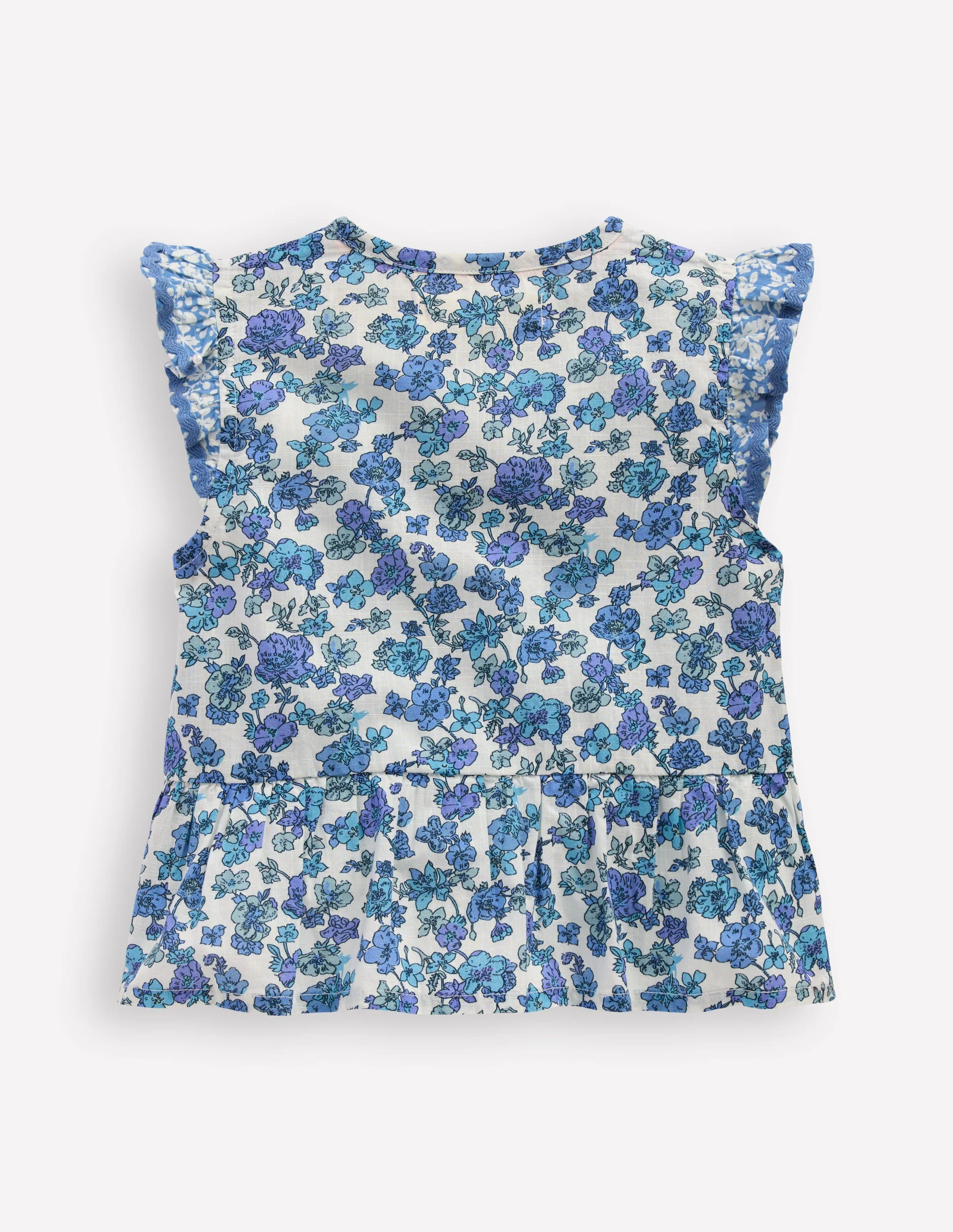 Flutter Button-through Top-Hotchpotch Floral - Image 2