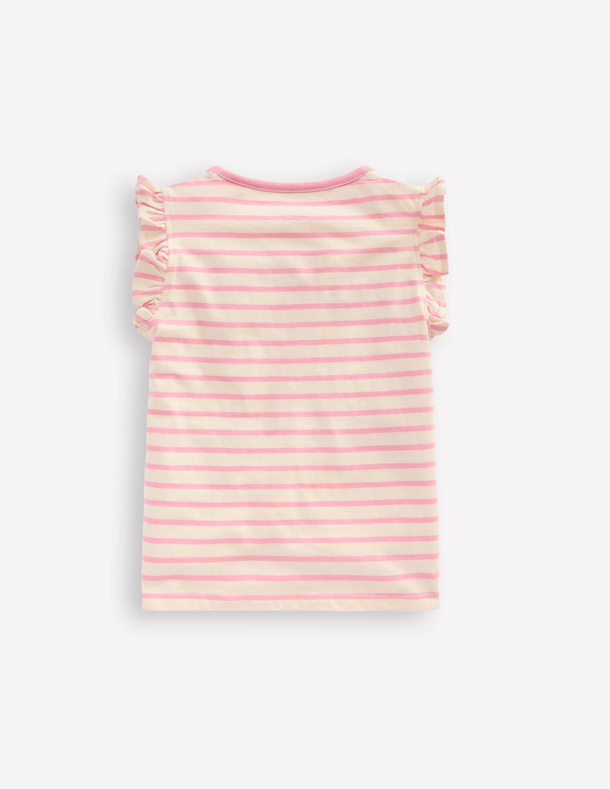 Flutter Short Sleeve T-shirt-Bubblegum Pink Fruits - Image 2