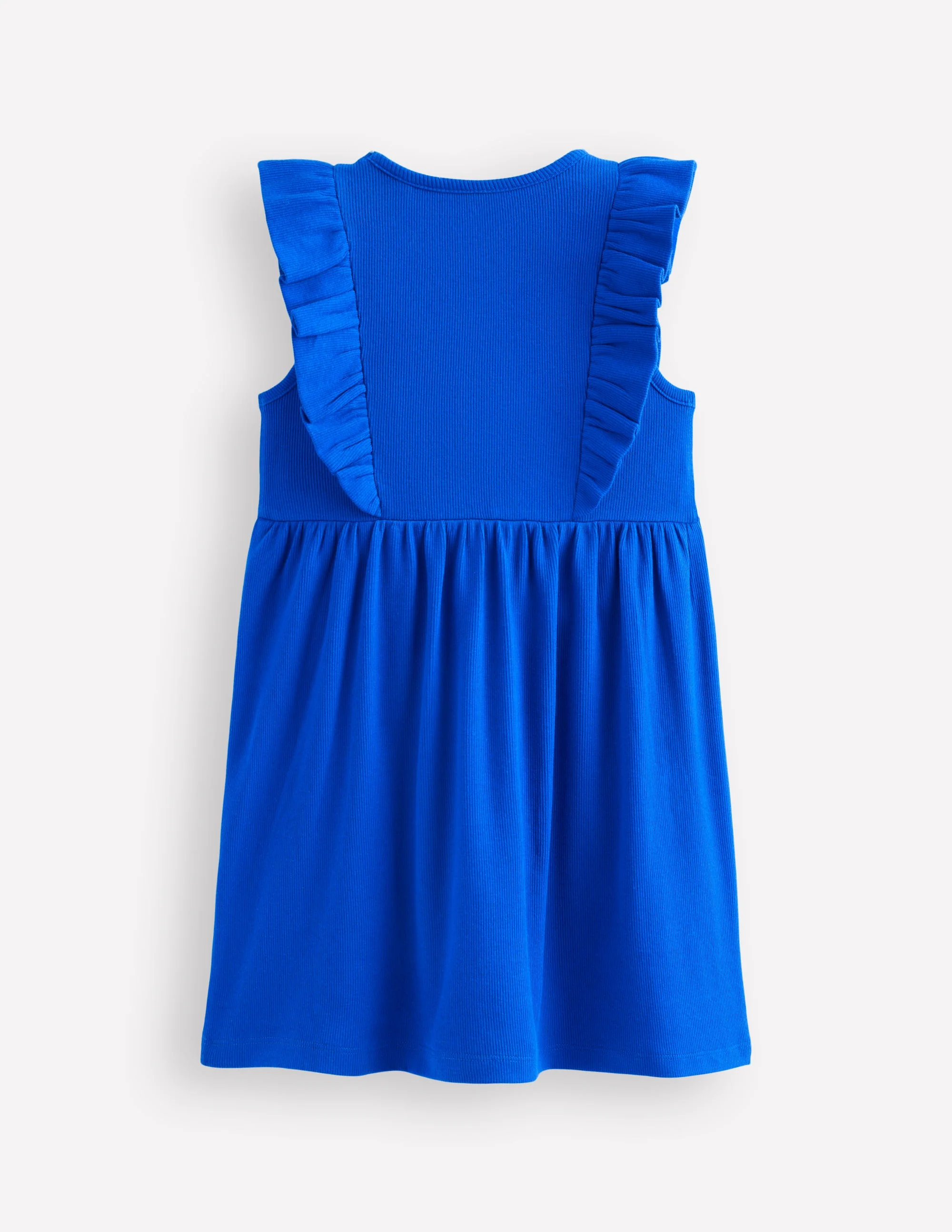 Frieda Embroidered Dress-Gallery Blue - Image 2