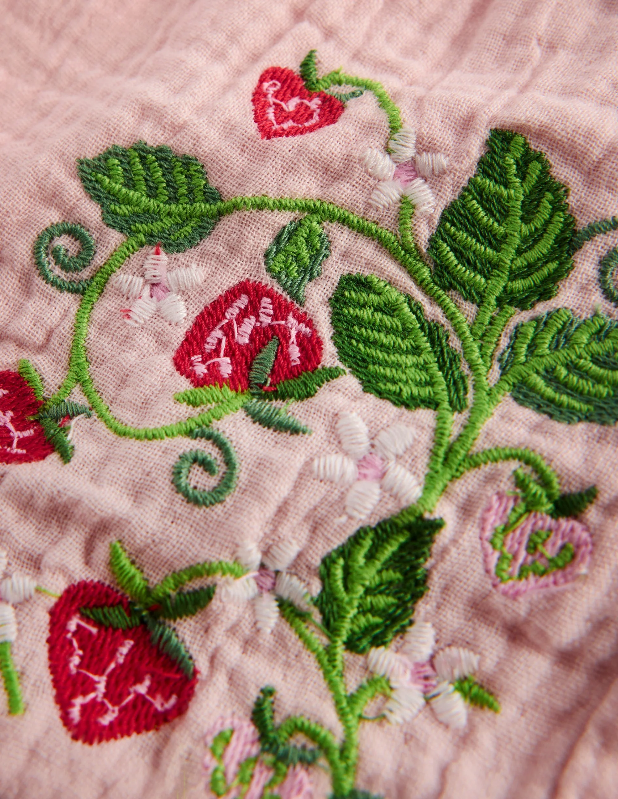 Frill Woven Shorts-Lotus Strawberry - Image 5