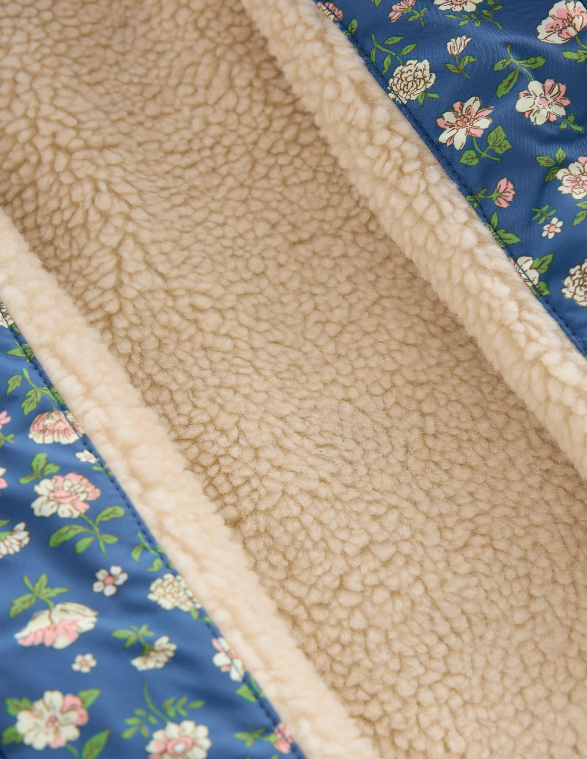 Fun Bomber Jacket-Borg Blue Floral - Image 9
