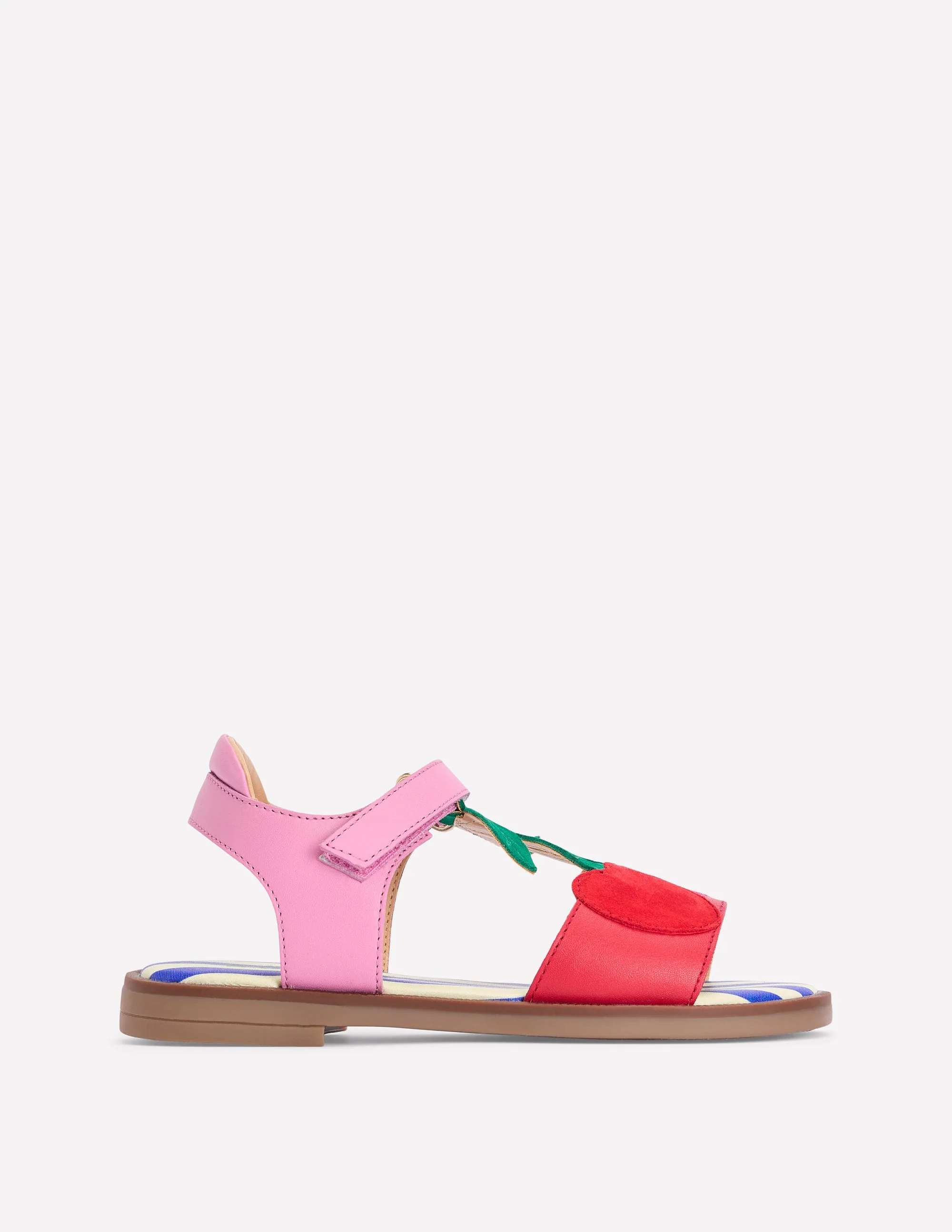 Fun Leather Sandals-Cherries - Image 2