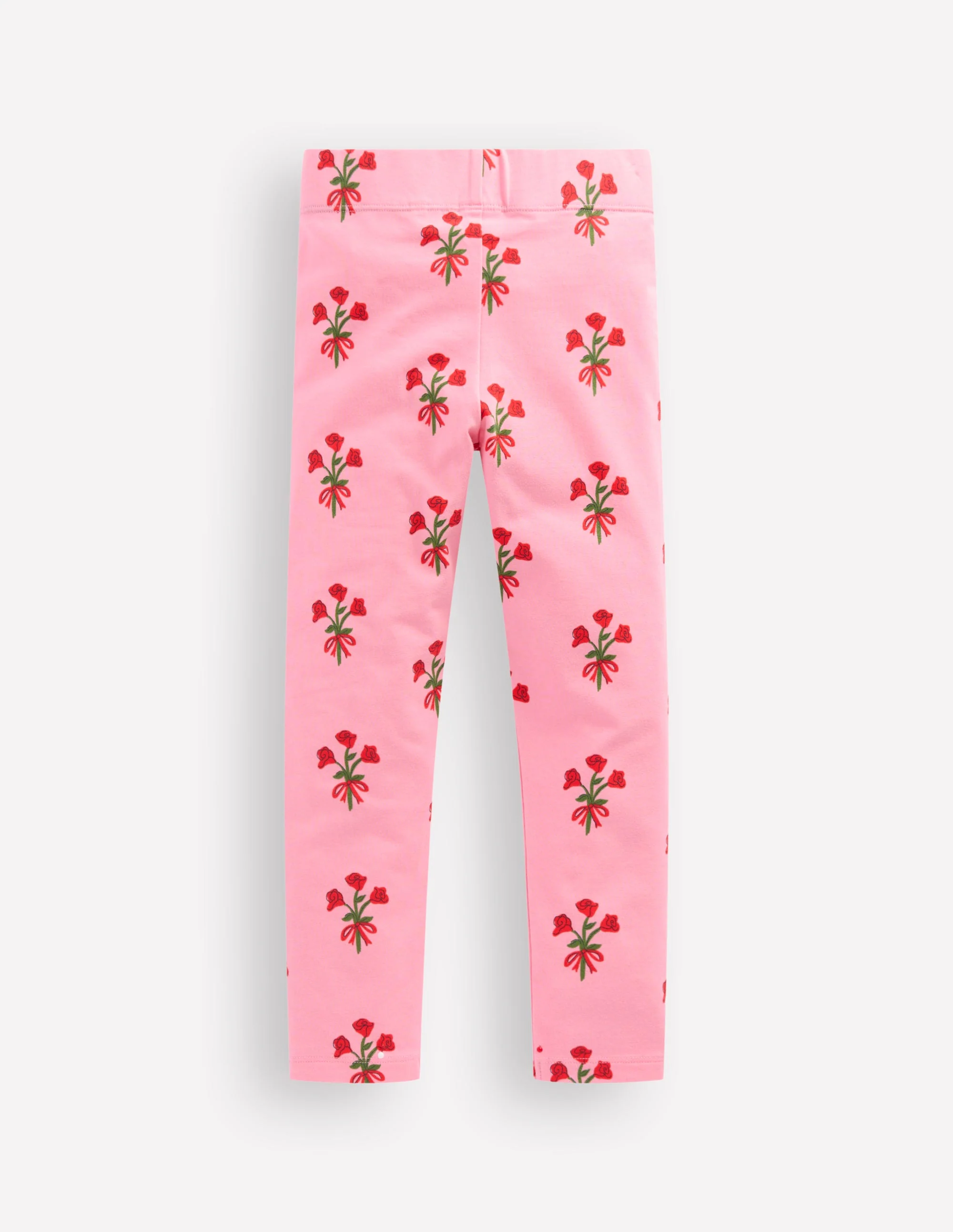 Fun Leggings-Bubblegum Pink Posy - Image 2