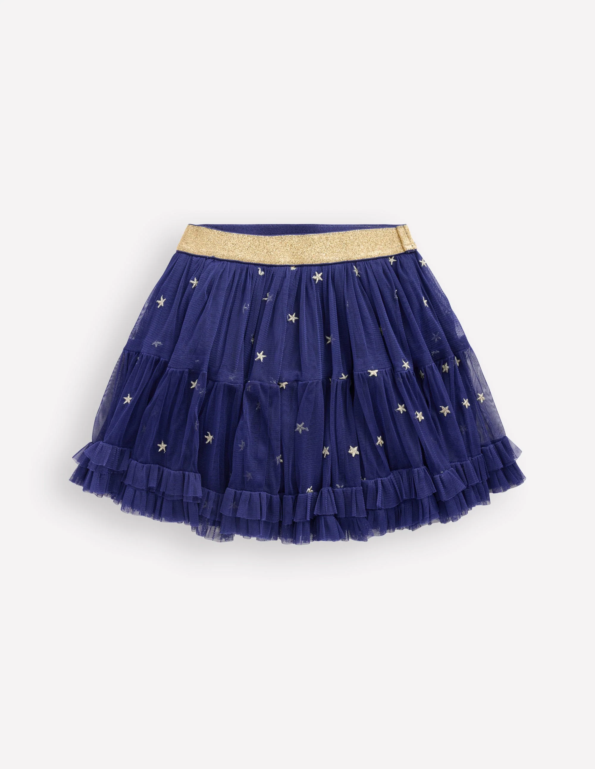 Interest Tulle Skirt-Navy Stars - Image 4