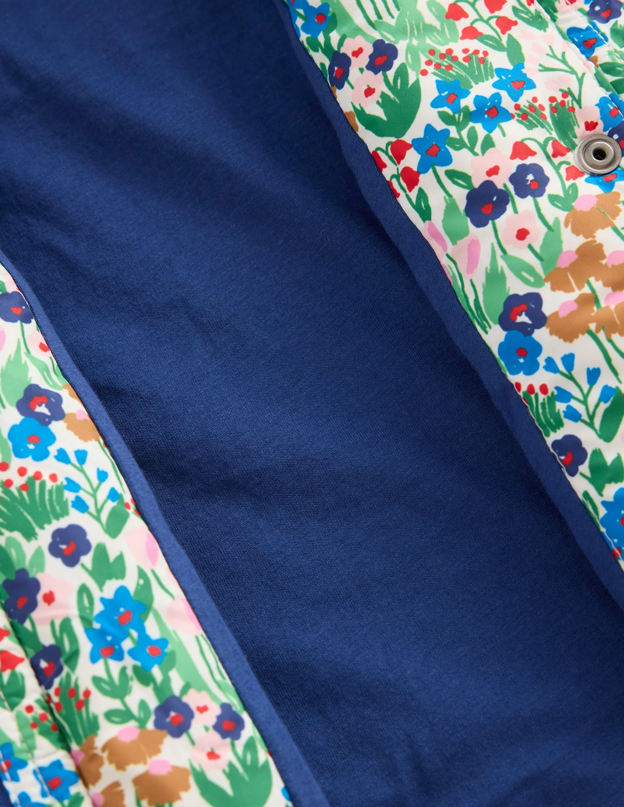Janie Borg Mix Jacket-Blue Spring Flowerbed - Image 5