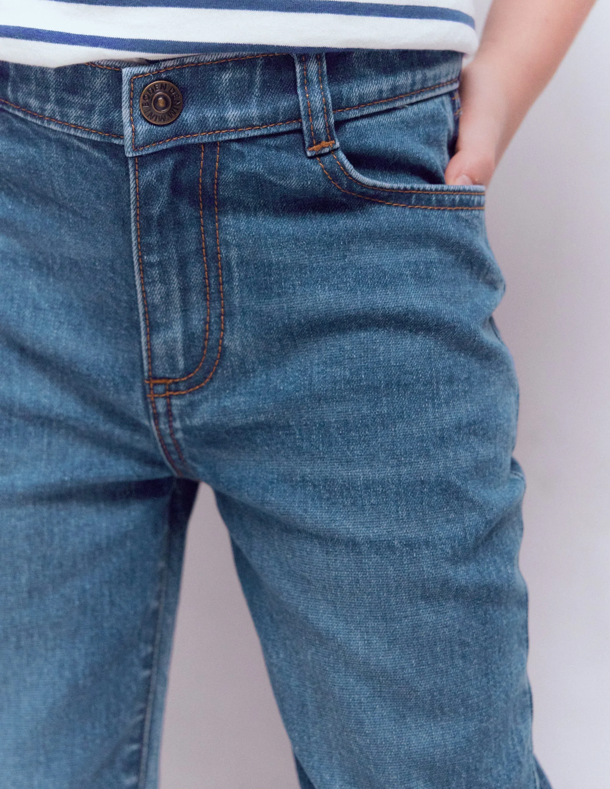 Kick Flare Jean-Mid Vintage - Image 2