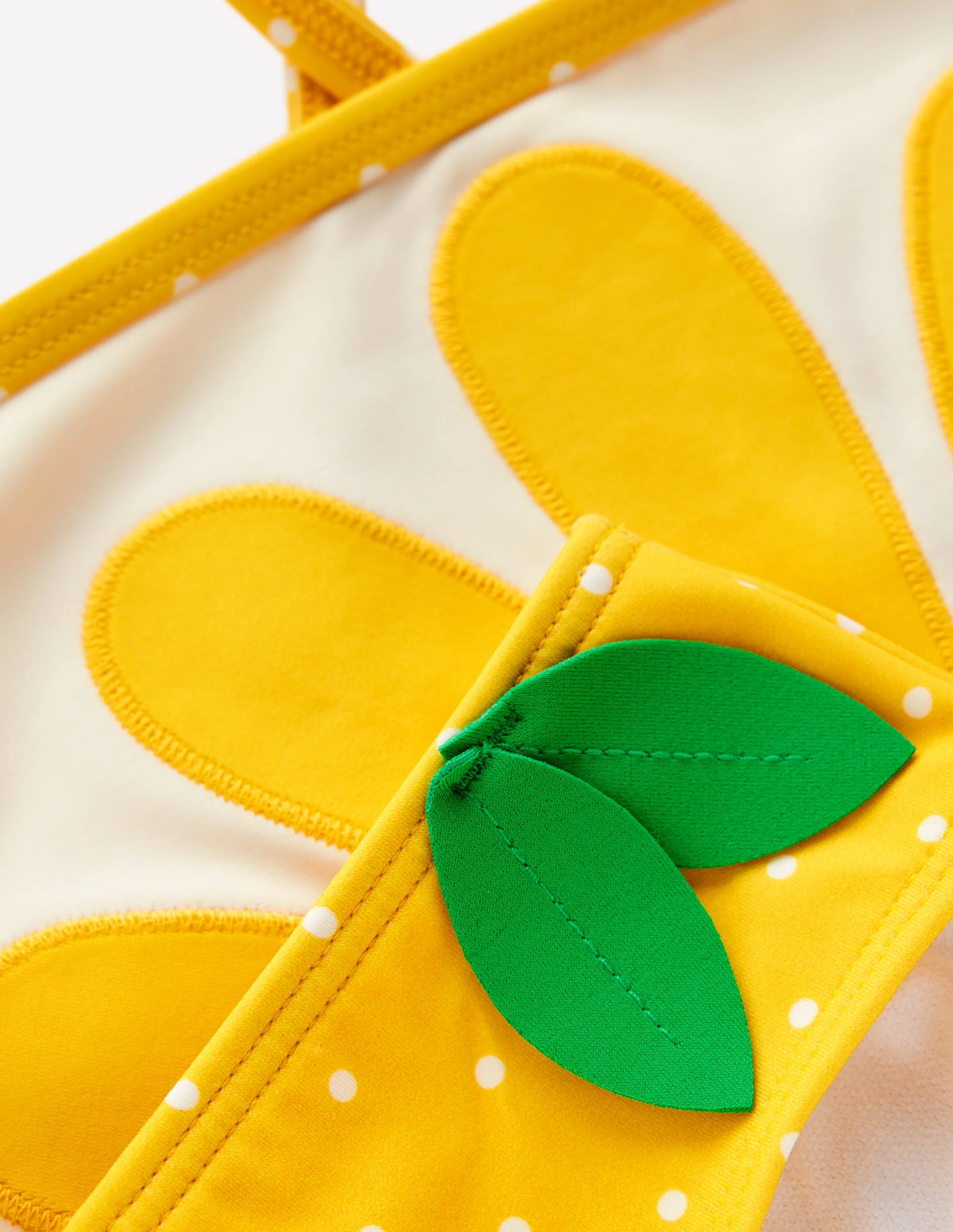 Logo Cross Back Bikini-Yellow - Image 3