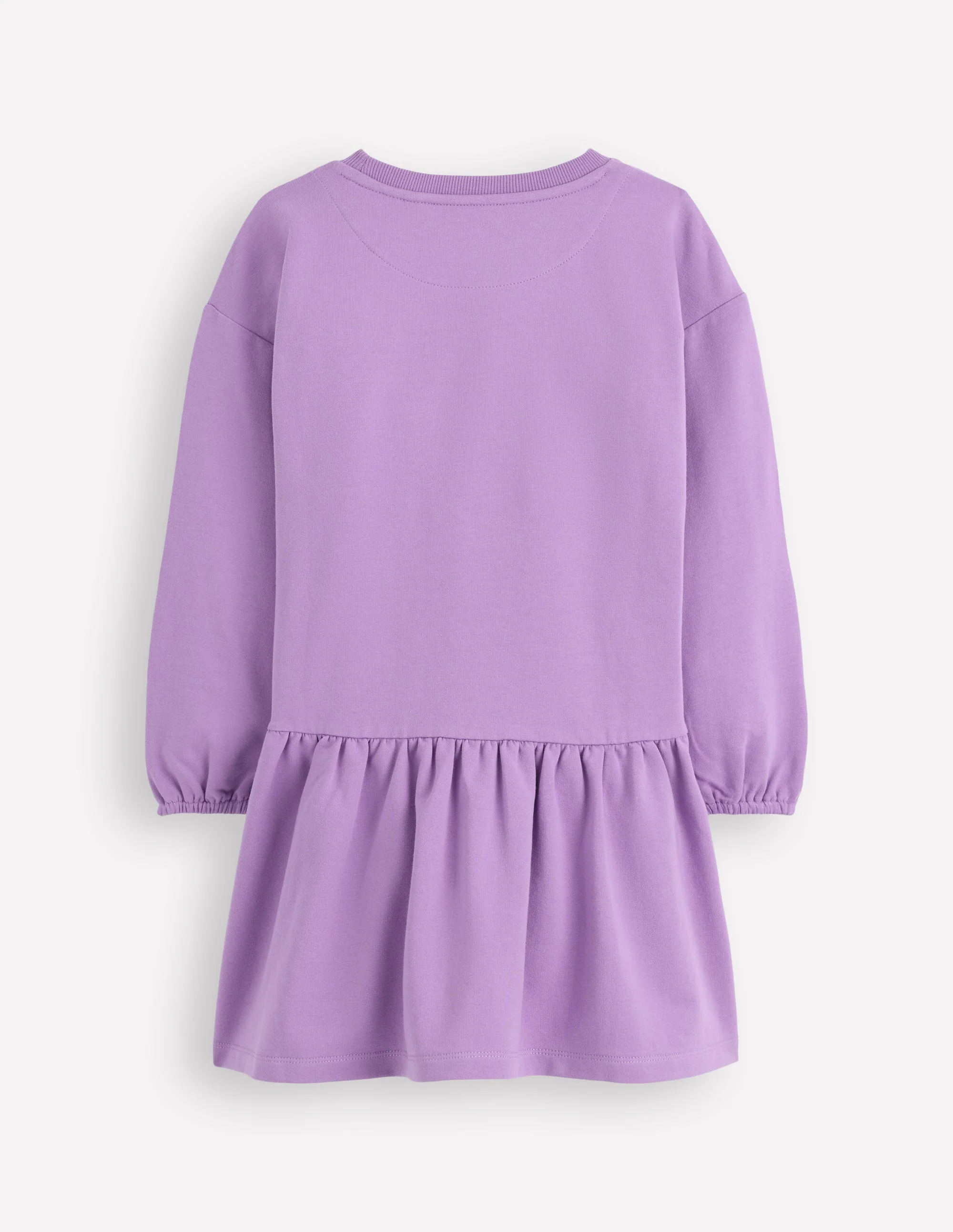 Logo Sweatshirt Dress-Aster Purple - Image 2