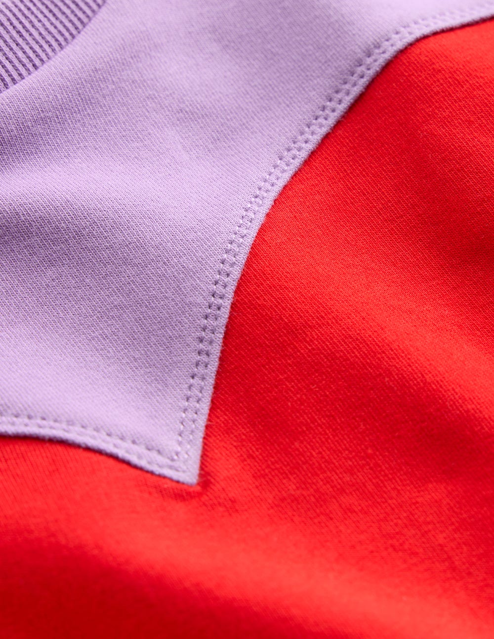 Logo Sweatshirt Dress-Aster Purple - Image 3