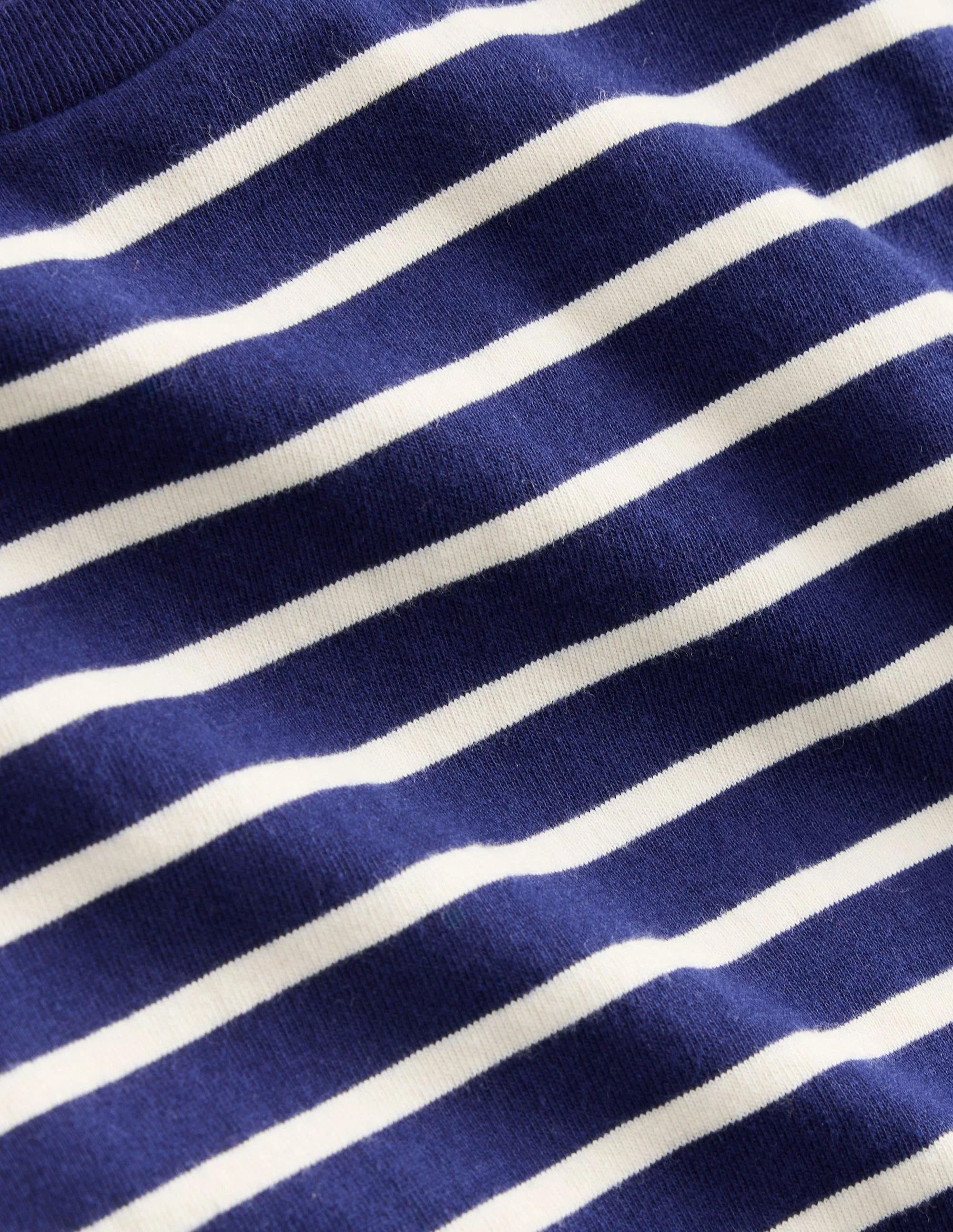 Long Sleeve Relaxed Breton-Navy/Ivory - Image 3