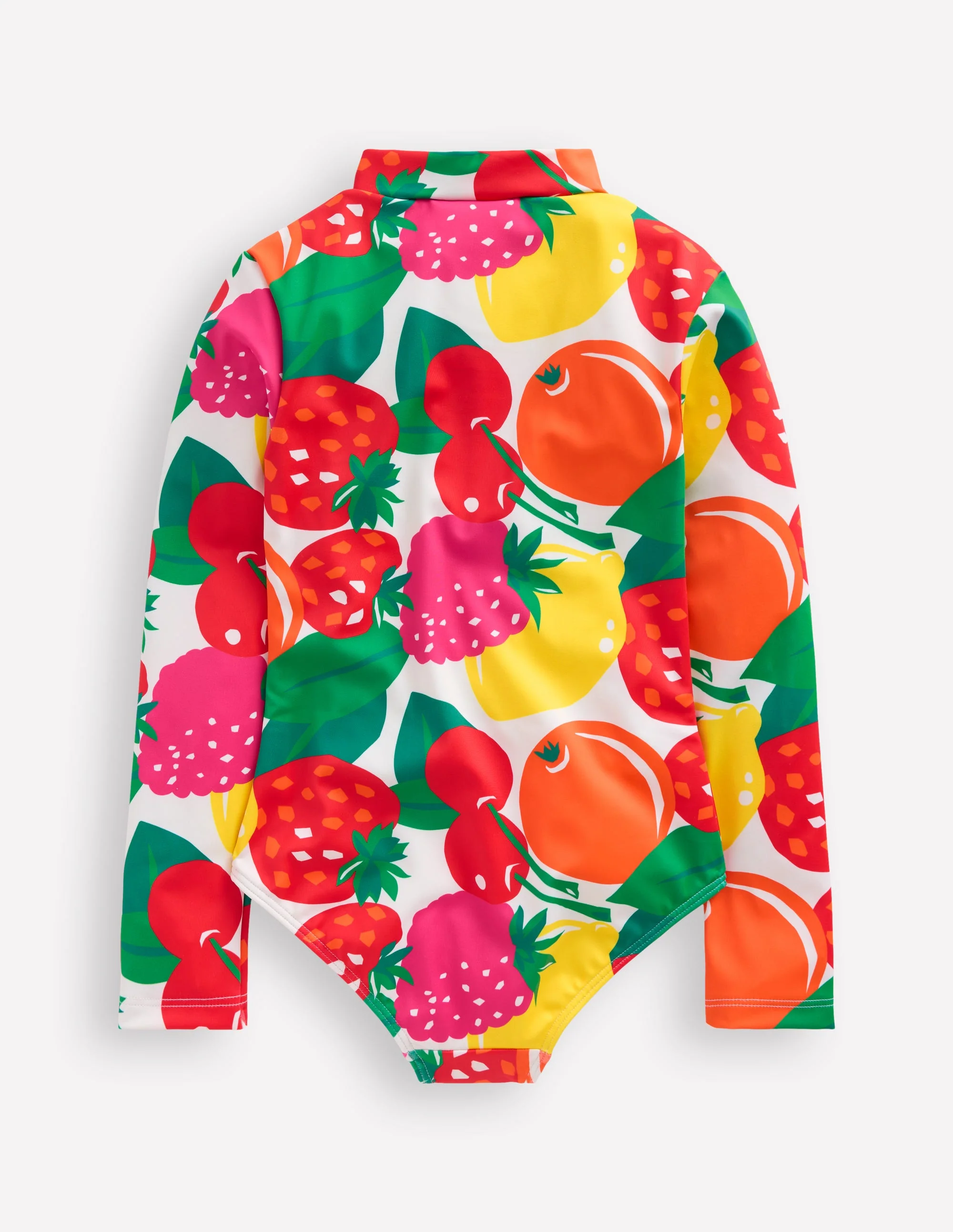 Long-Sleeved Swimsuit-Multi Giant Fruit - Image 2