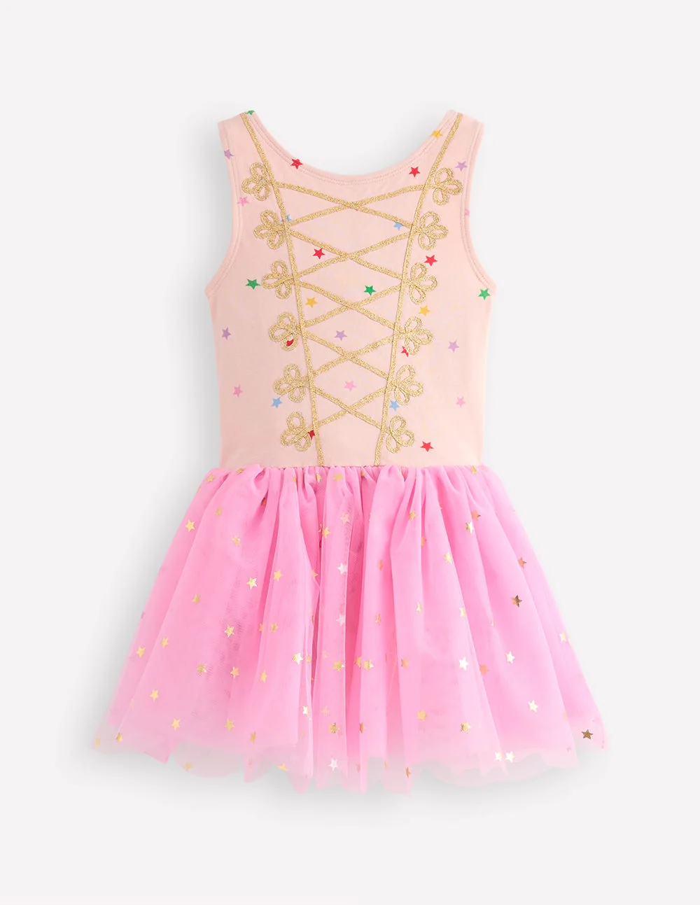Magical Tutu-Vintage Mauve Foil Stars