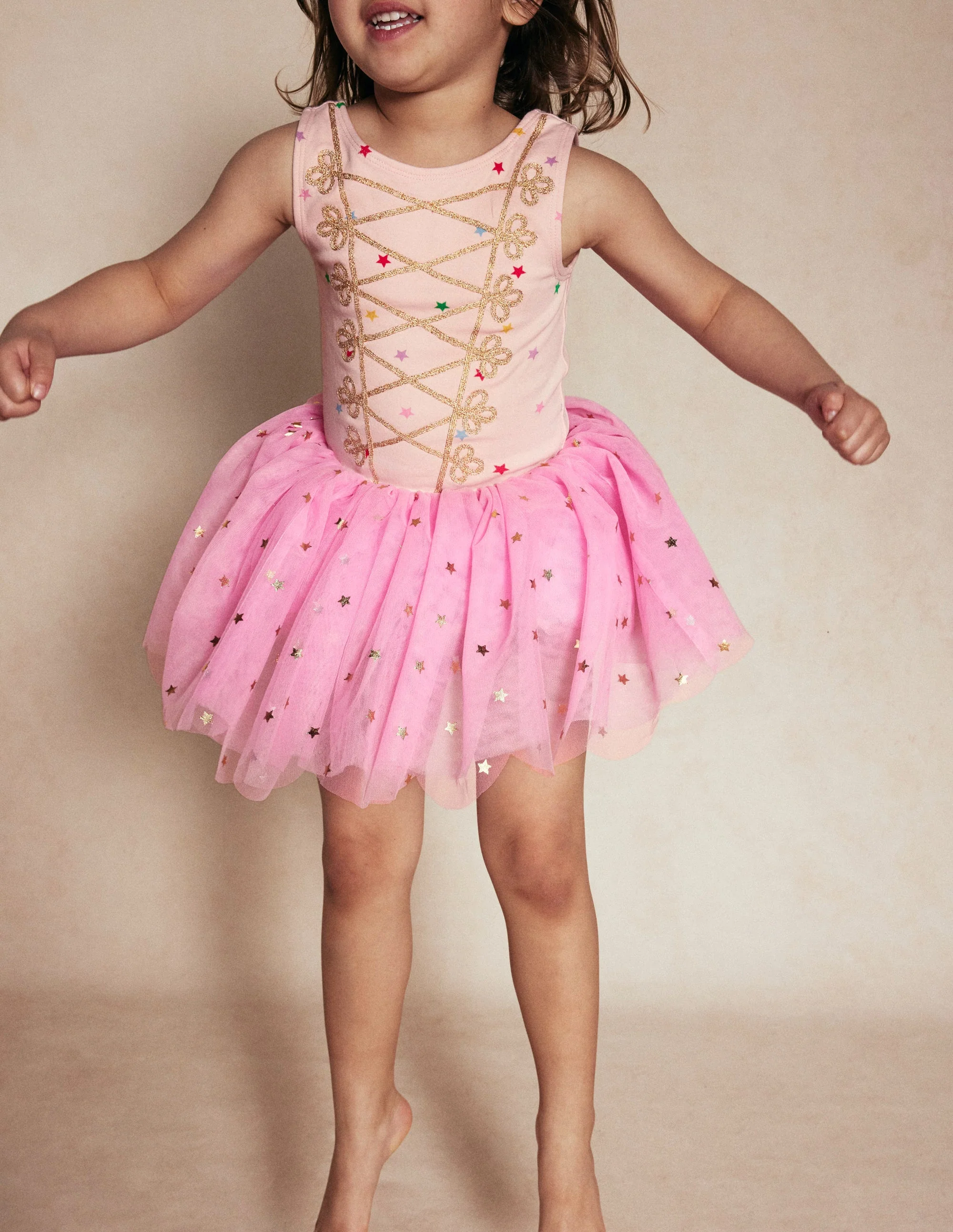 Magical Tutu-Vintage Mauve Foil Stars - Image 4