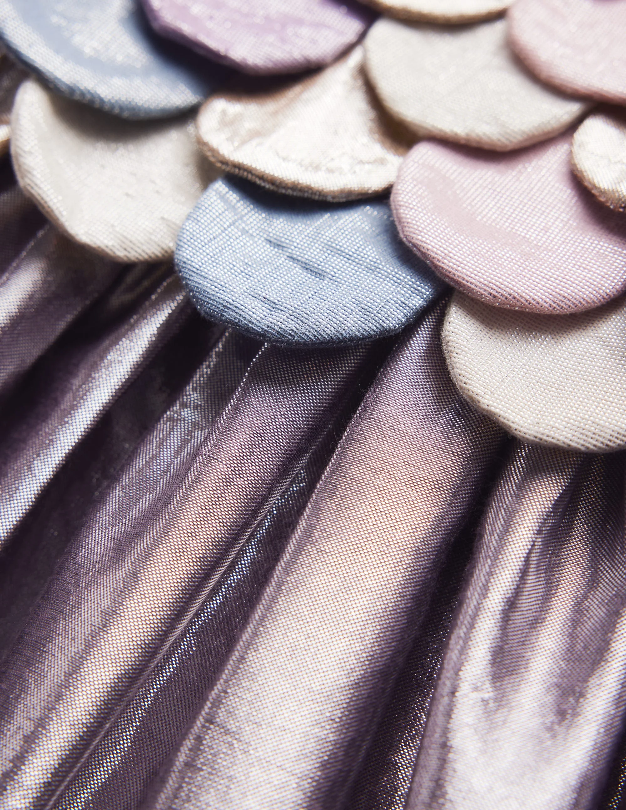 Metallic Mermaid Dress-Multi Mermaid Metallic - Image 8