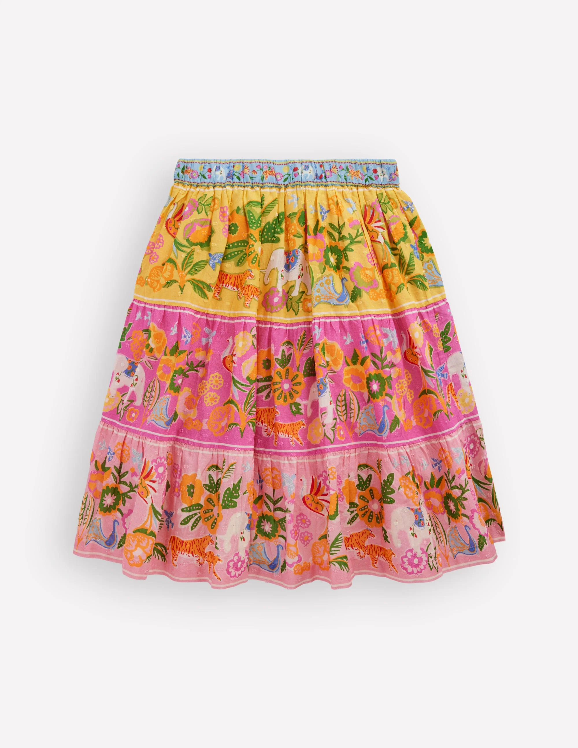 Midi Skirt-Multi Tropical Animals - Image 2