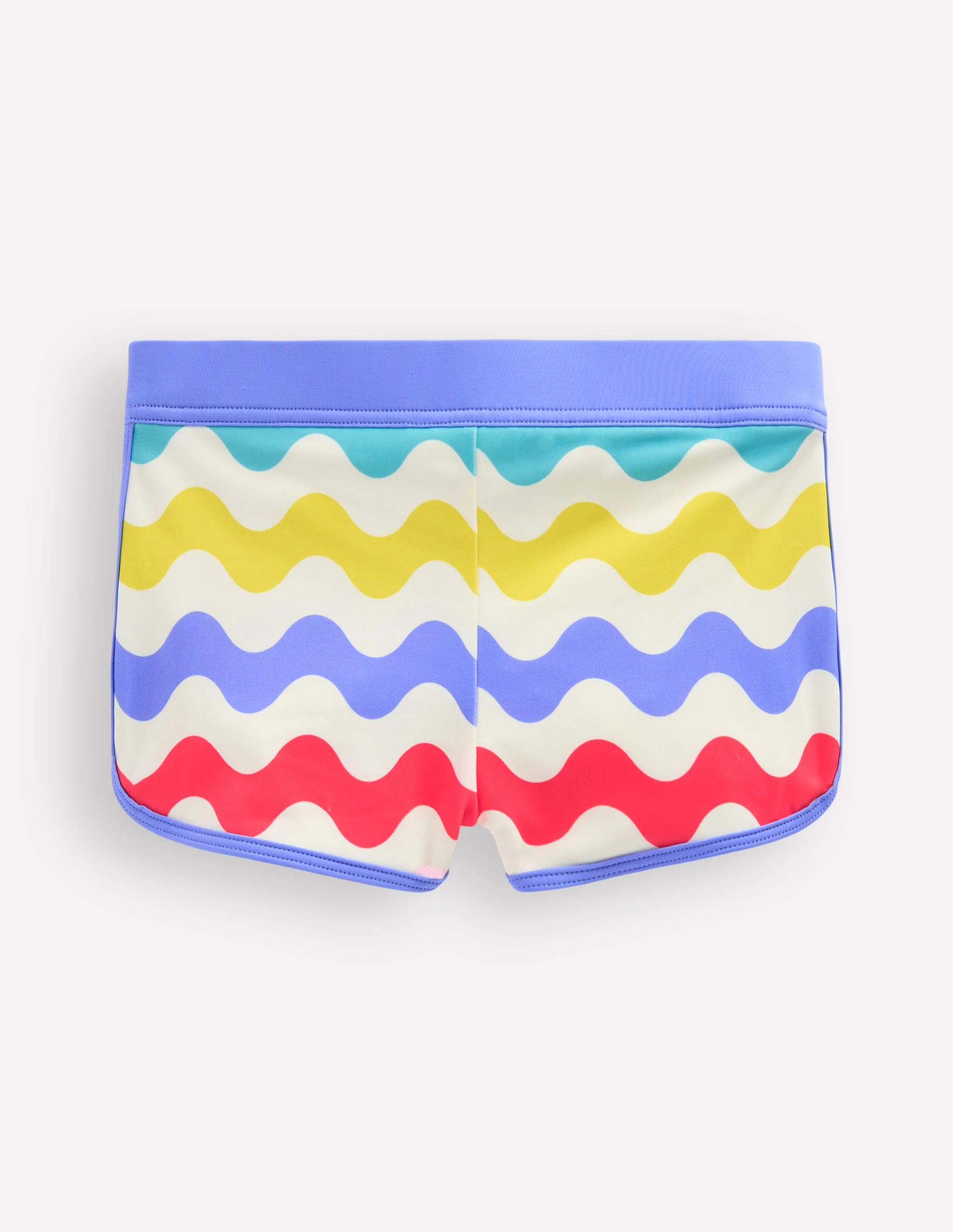Patterned Swim Shorts-Multi Wave - Image 2