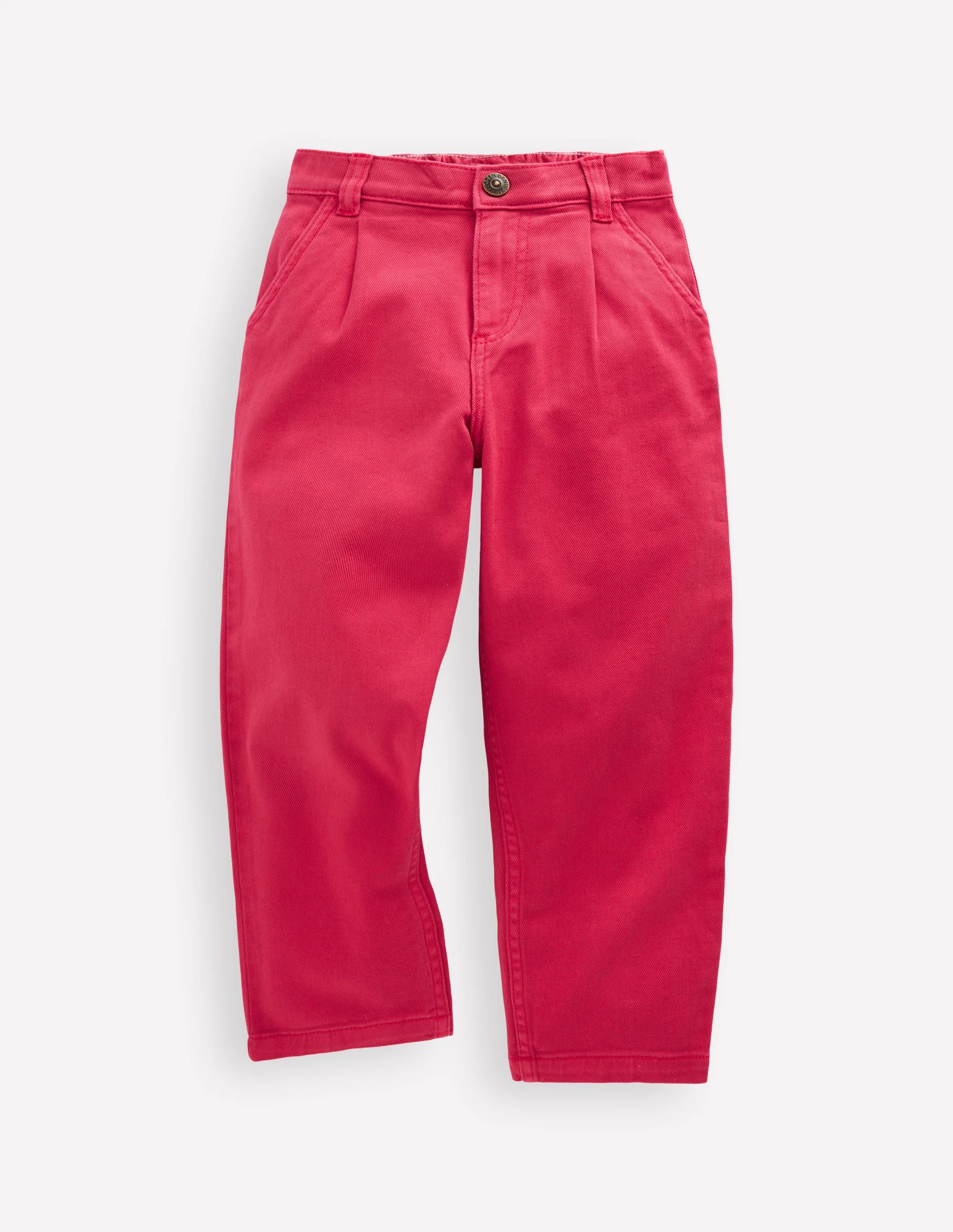 Pleat Jeans-Raspberry Pink - Image 3