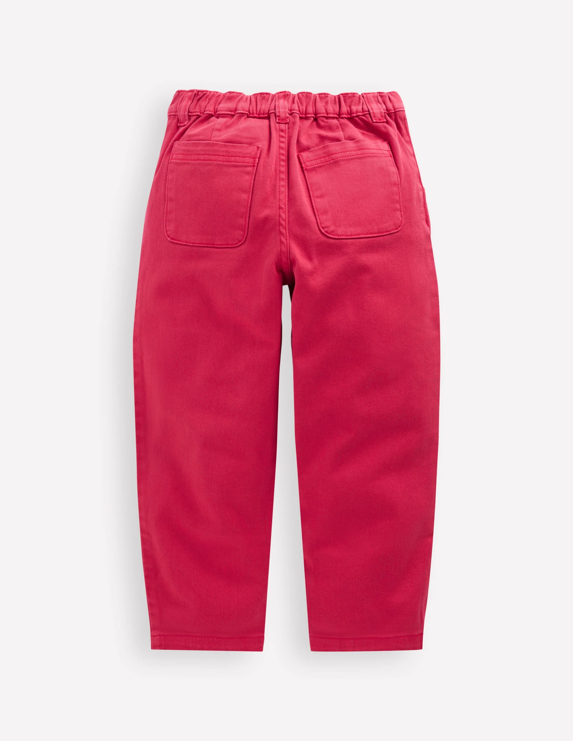 Pleat Jeans-Raspberry Pink - Image 4