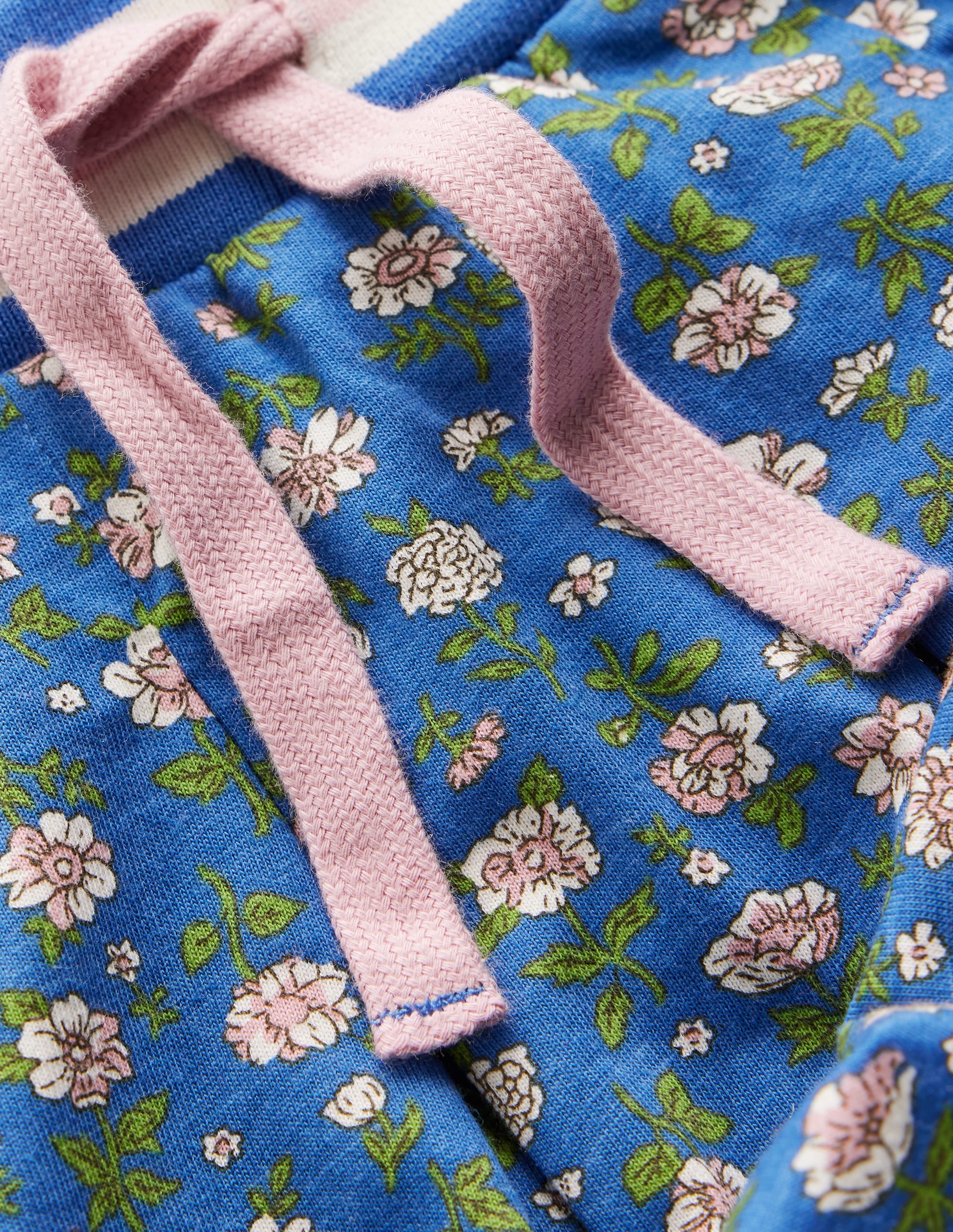 Pleated Jersey Skort-Bluejay Garden Flower - Image 3