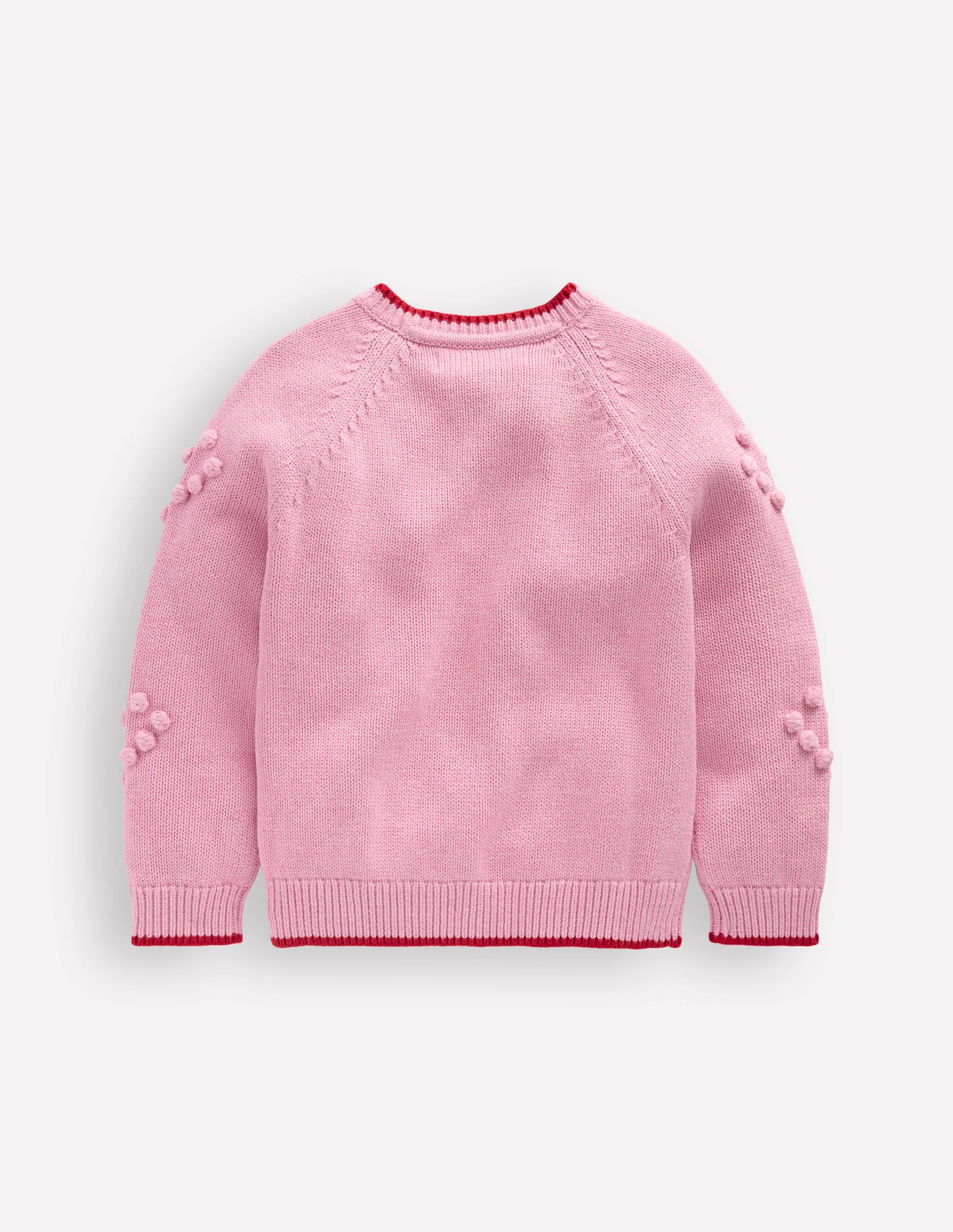 Pretty Bobble Cardigan-Formica Pink - Image 2