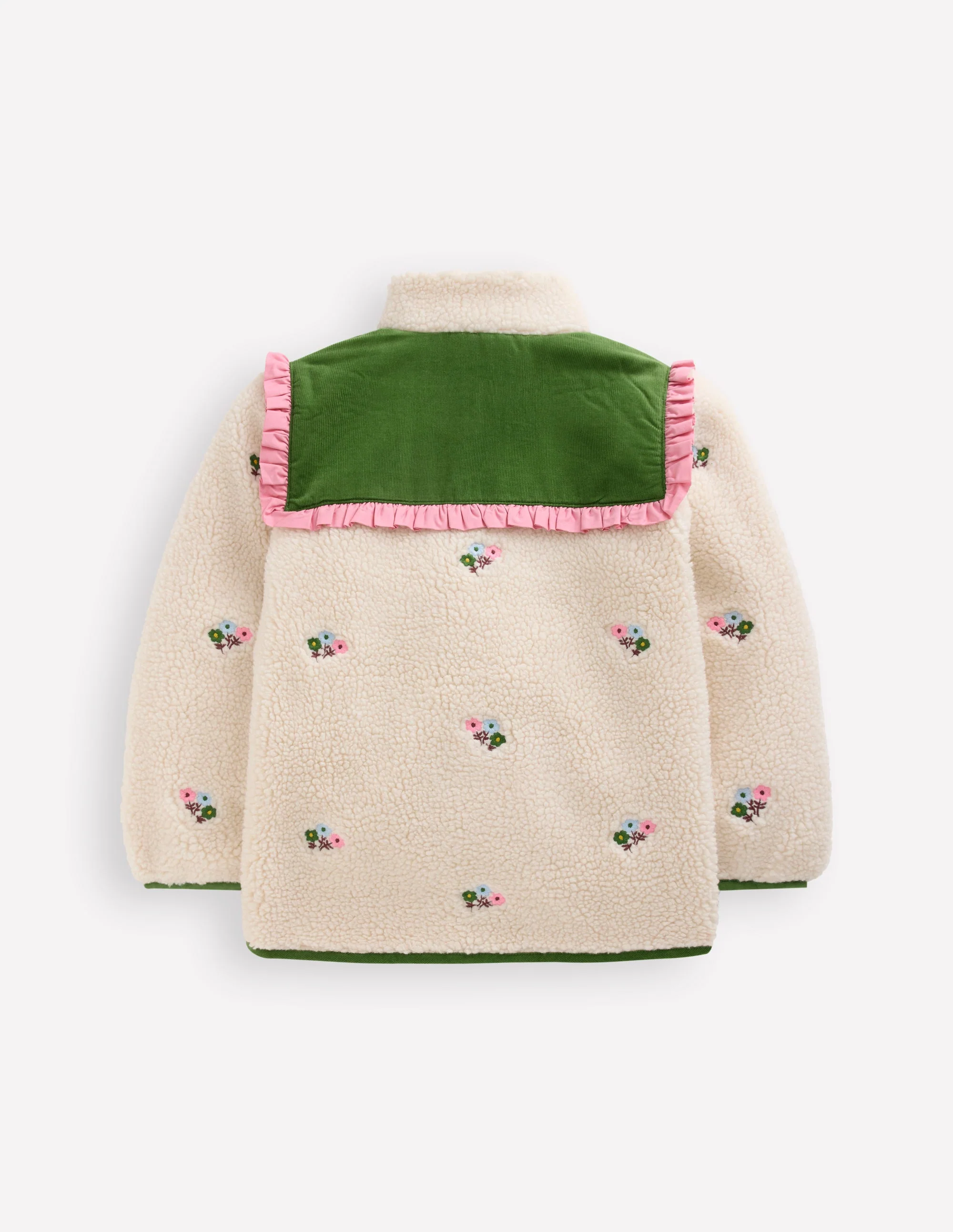 Pretty Borg Mix Jacket-Soft Ivory Embroidered - Image 2