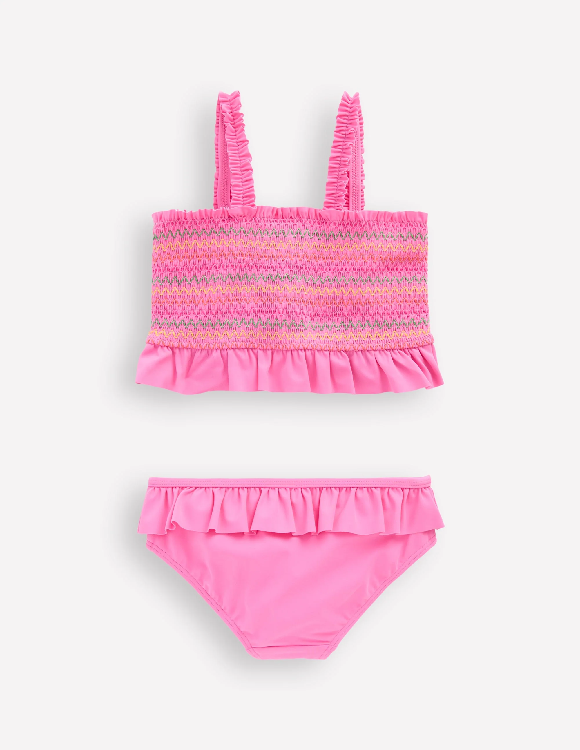 Pretty Peplum Bikini-Pink Fruit - Image 2