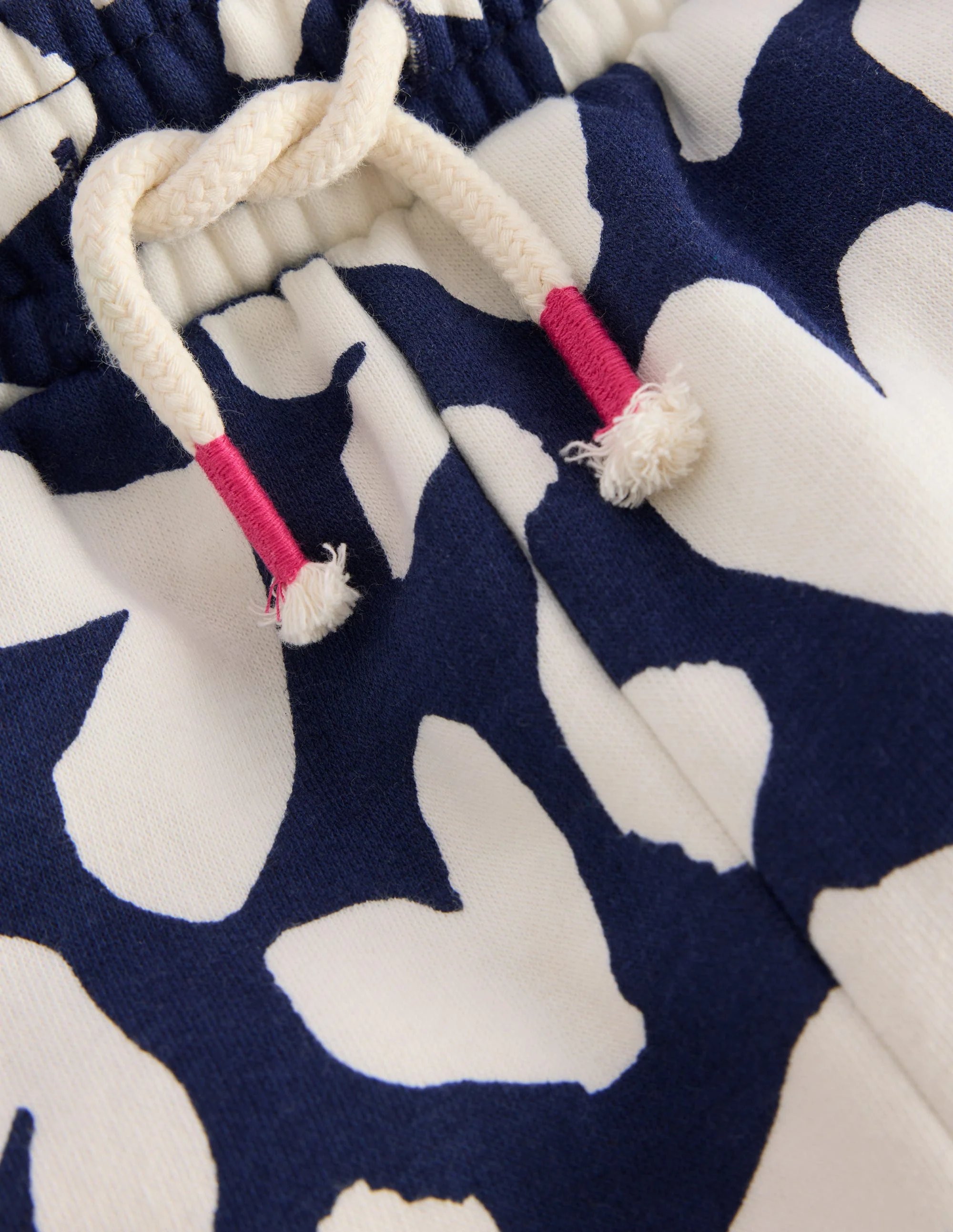 Printed Cosy Joggers-Navy Hearts - Image 3