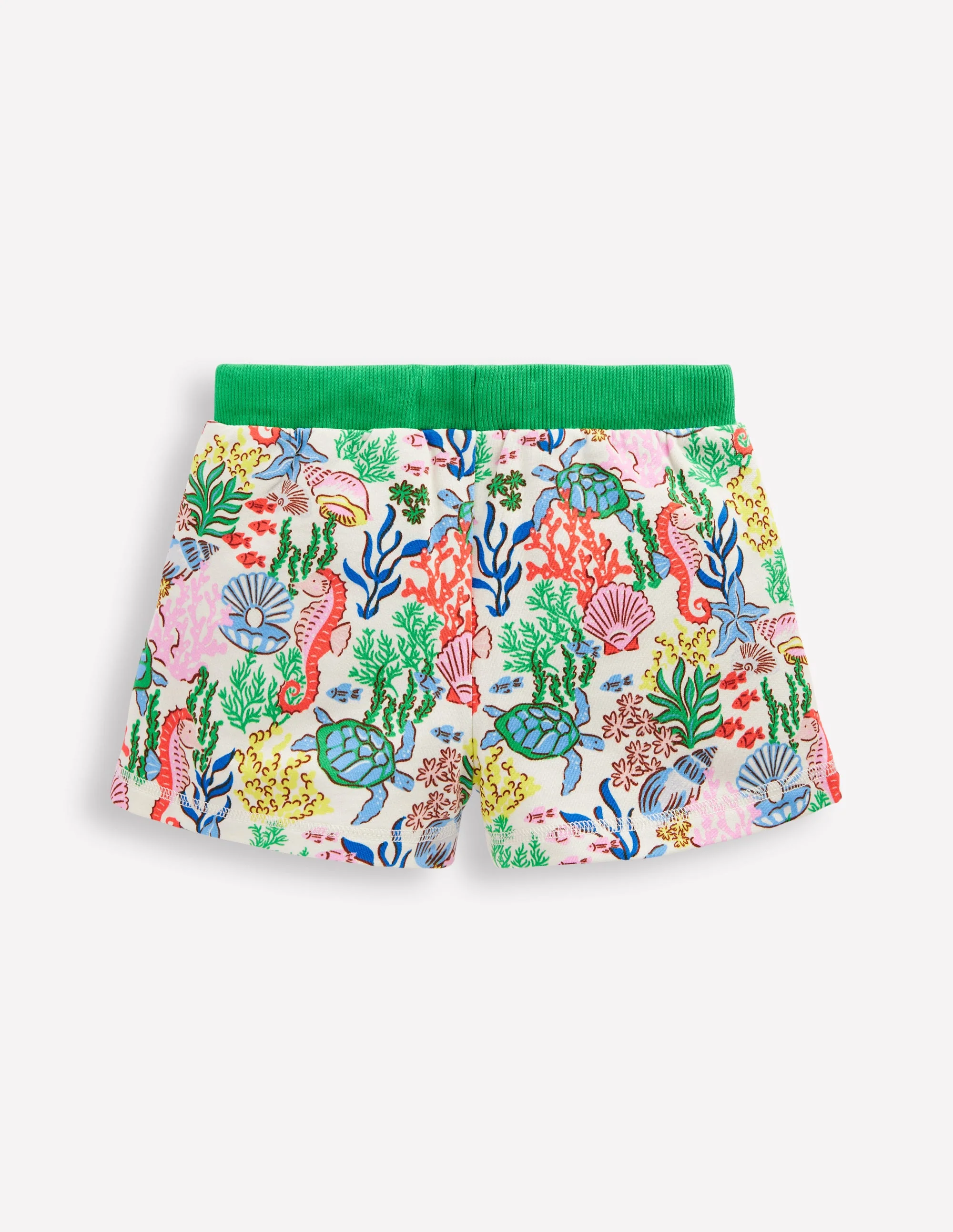 Printed Jersey Shorts-Multi Coral Cove - Image 2