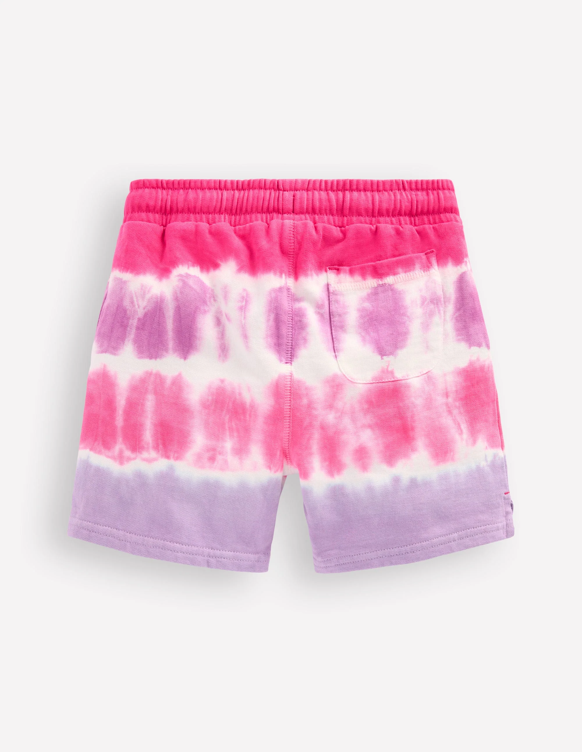 Printed Jersey Shorts-Pink Tie Dye - Image 2