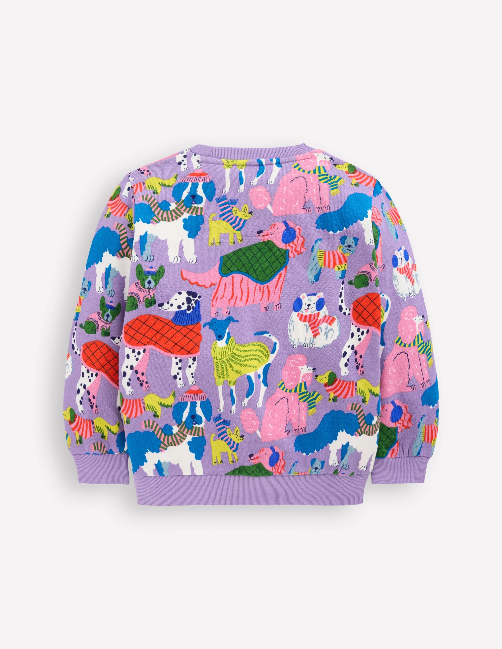 Printed Sweatshirt-Cosy Pups - Image 4