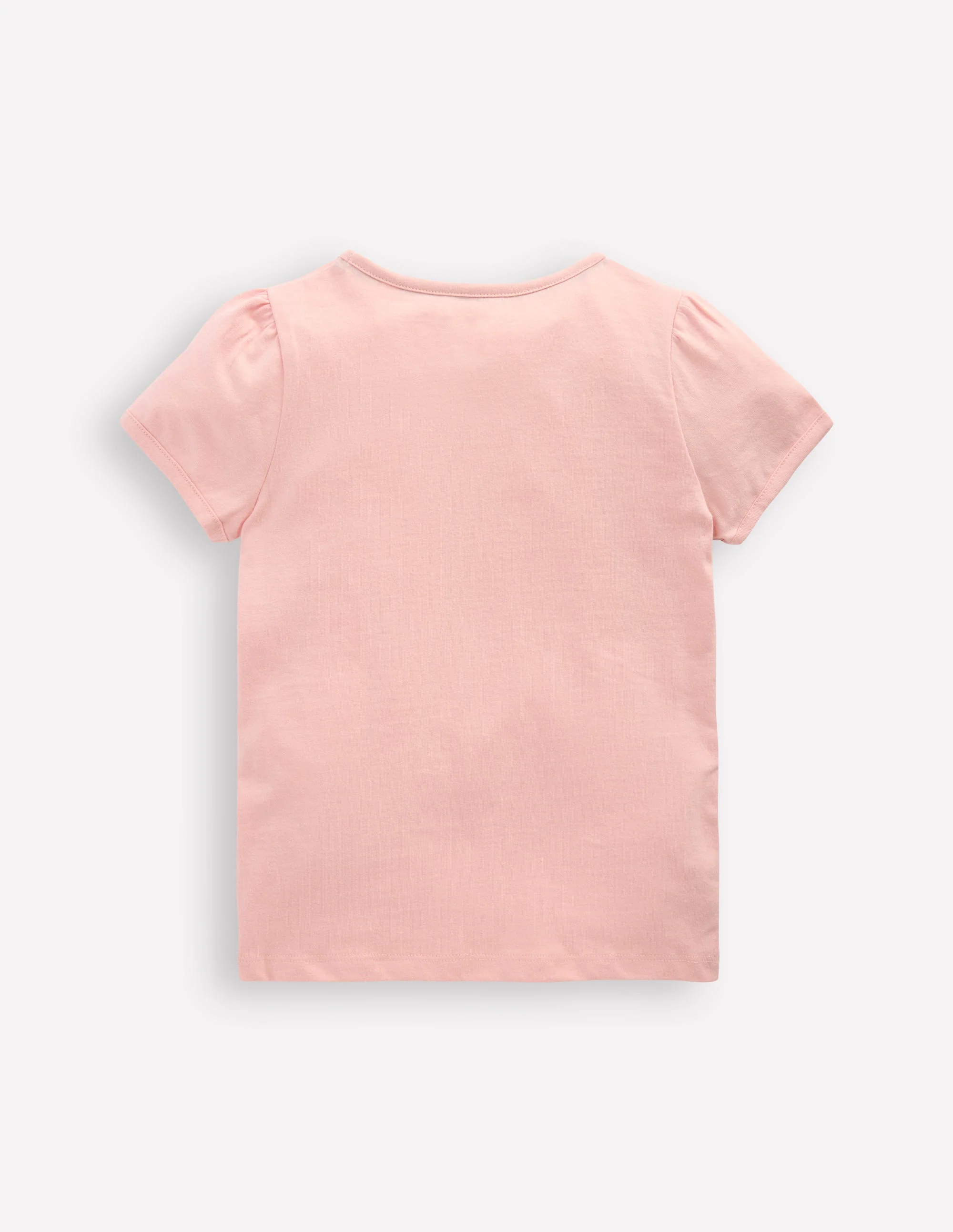 Puff Sleeve Superstitch Top-Chalk Pink Circus Pets - Image 2